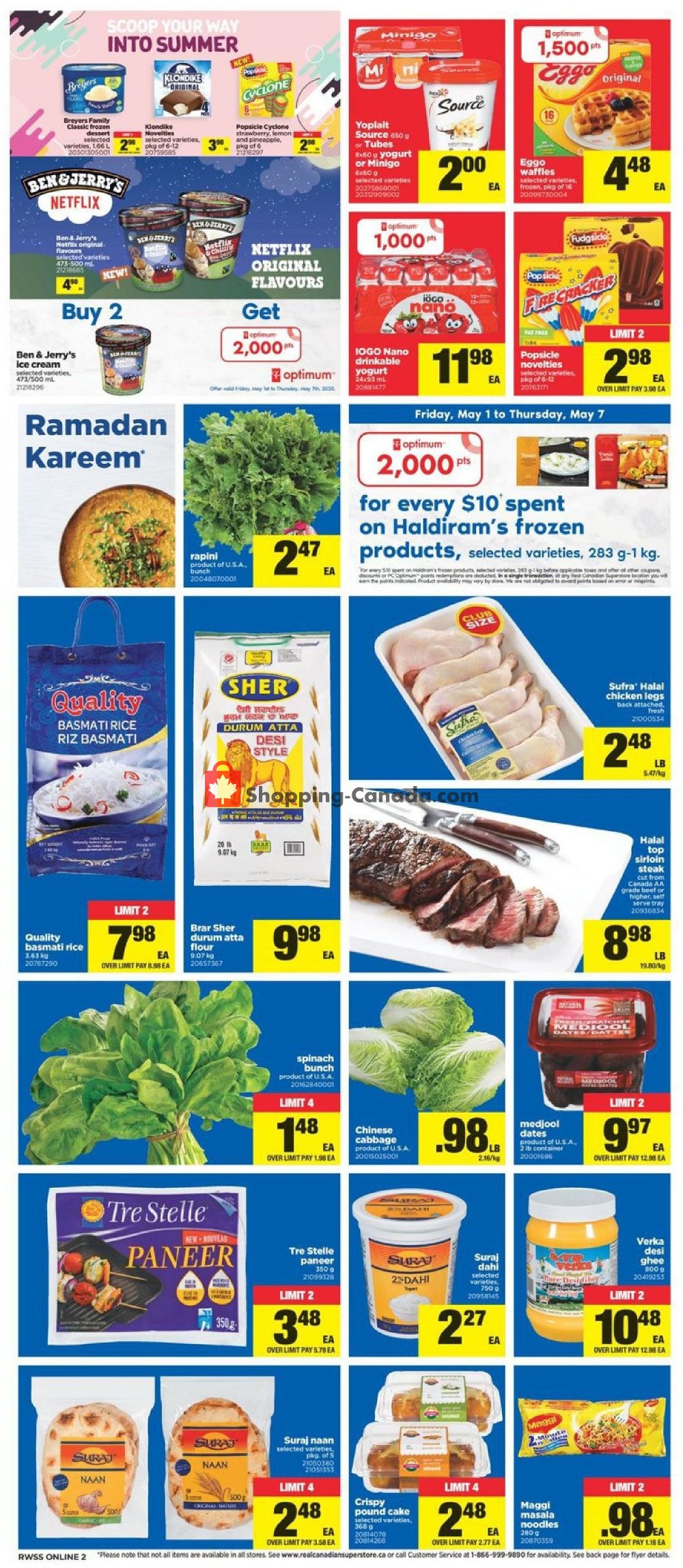 Real Canadian Superstore flyer from Friday May 1, 2020 to Thursday May 7, 2020 - page 6