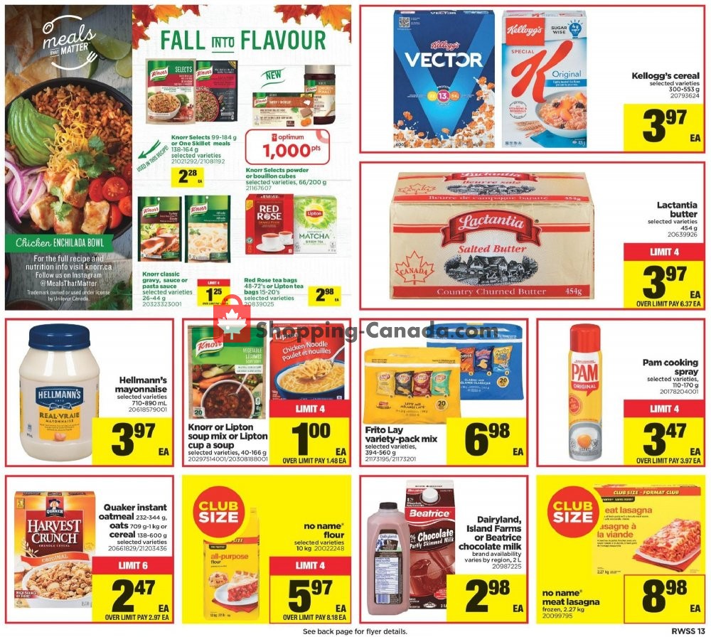 Real Canadian Superstore flyer from Friday November 8, 2019 to Thursday November 14, 2019 - page 13