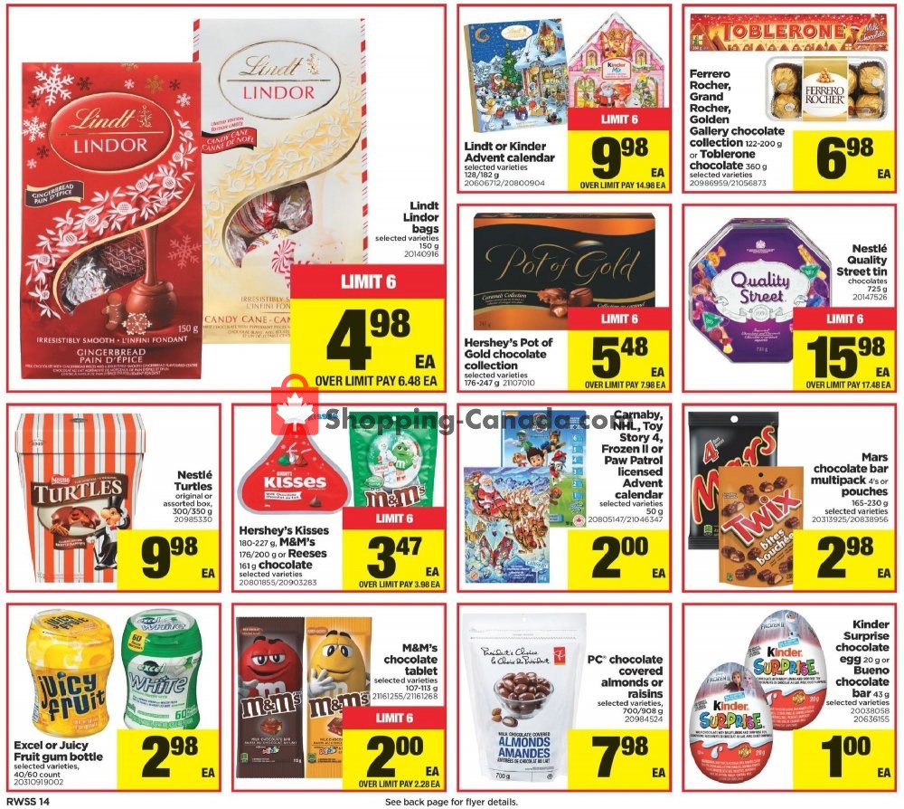 Real Canadian Superstore flyer from Friday November 8, 2019 to Thursday November 14, 2019 - page 14