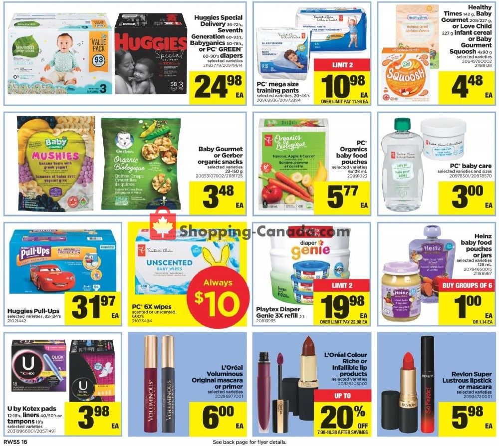Real Canadian Superstore flyer from Friday November 8, 2019 to Thursday November 14, 2019 - page 16