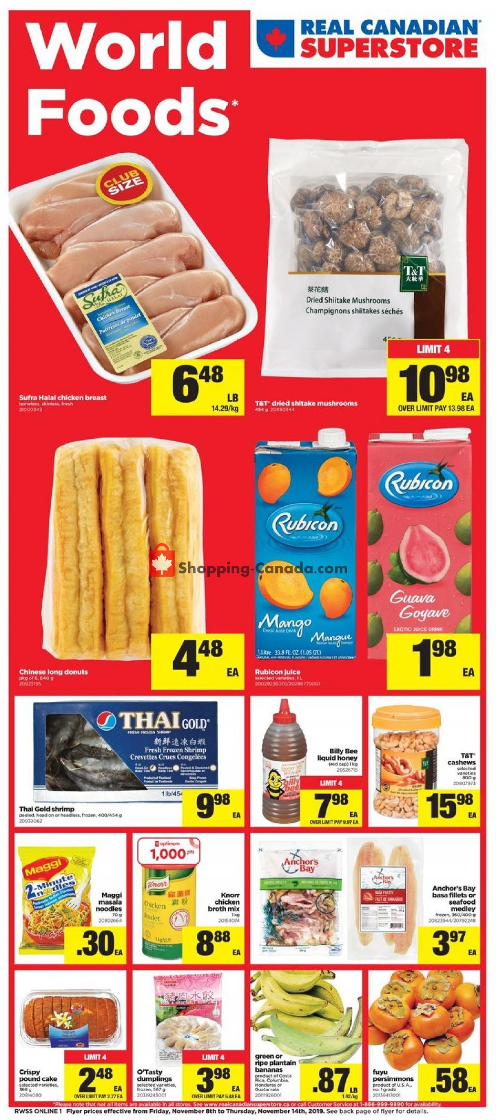 Real Canadian Superstore flyer from Friday November 8, 2019 to Thursday November 14, 2019 - page 20