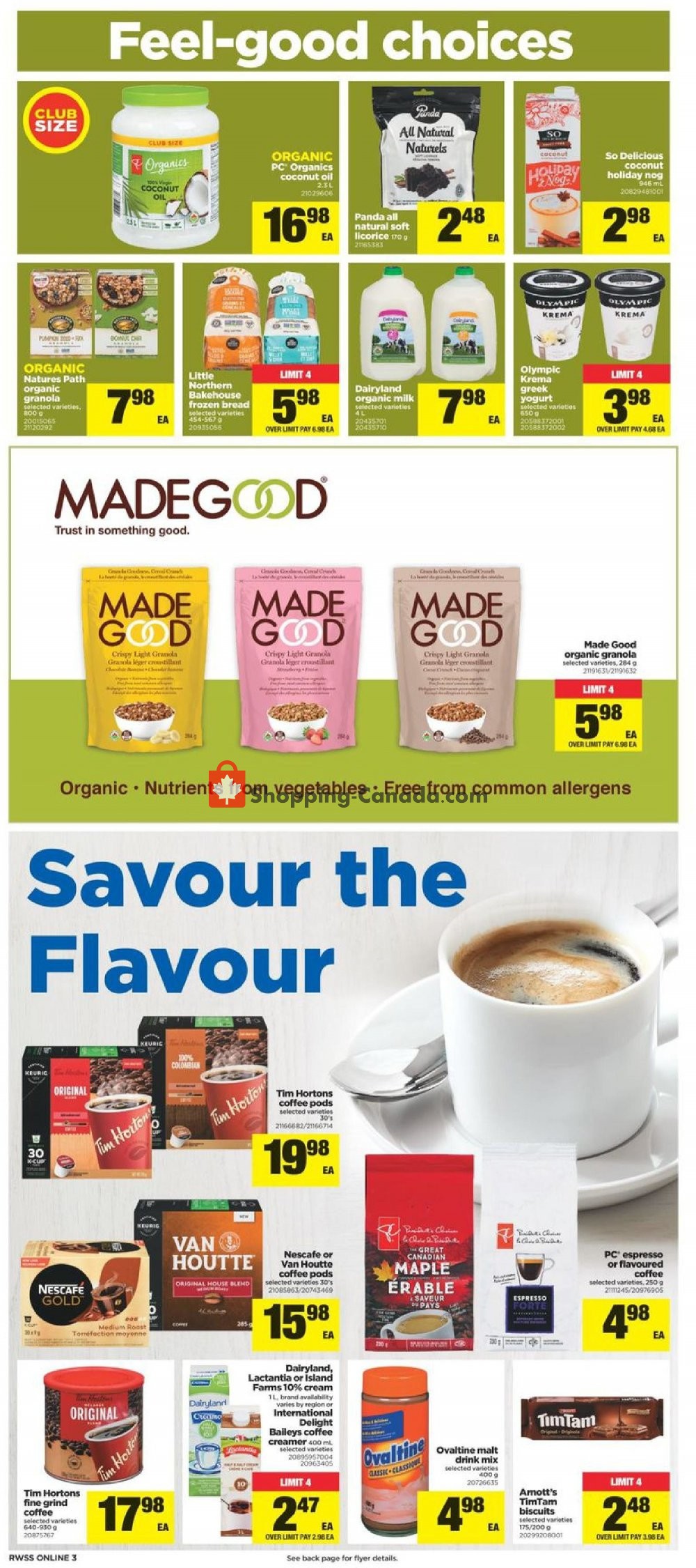 Real Canadian Superstore flyer from Friday November 8, 2019 to Thursday November 14, 2019 - page 22