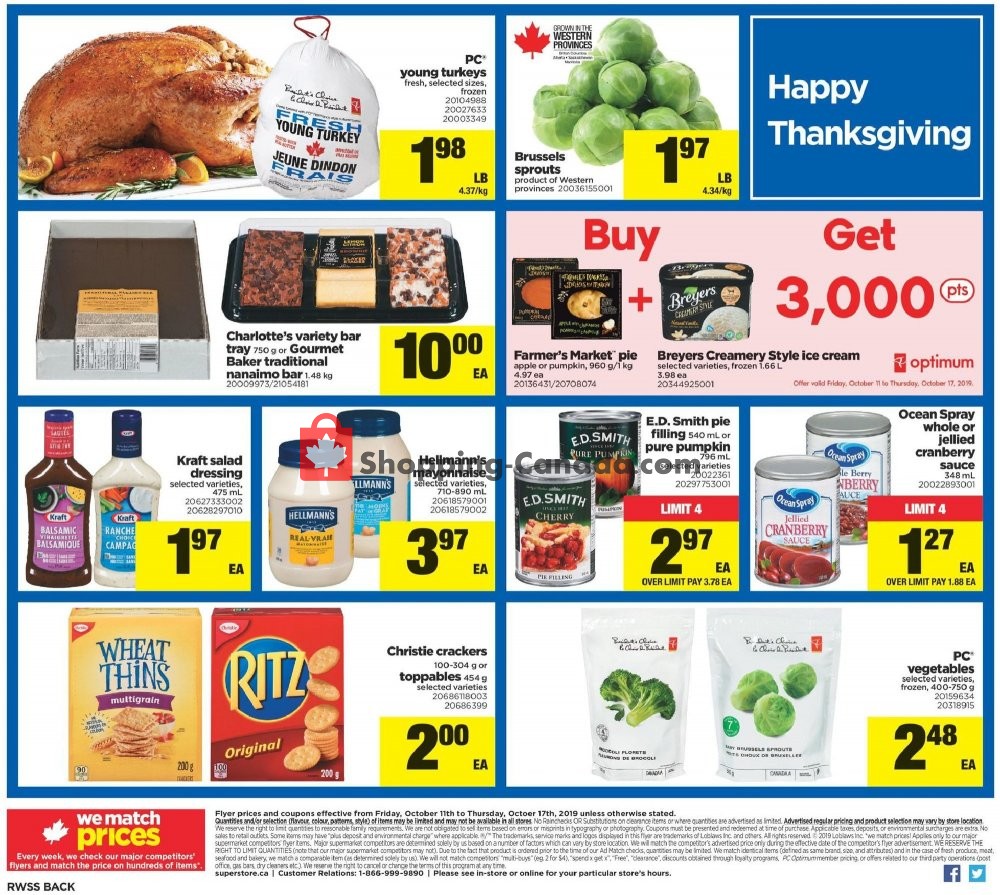 Real Canadian Superstore flyer from Friday October 11, 2019 to Thursday October 17, 2019 - page 16