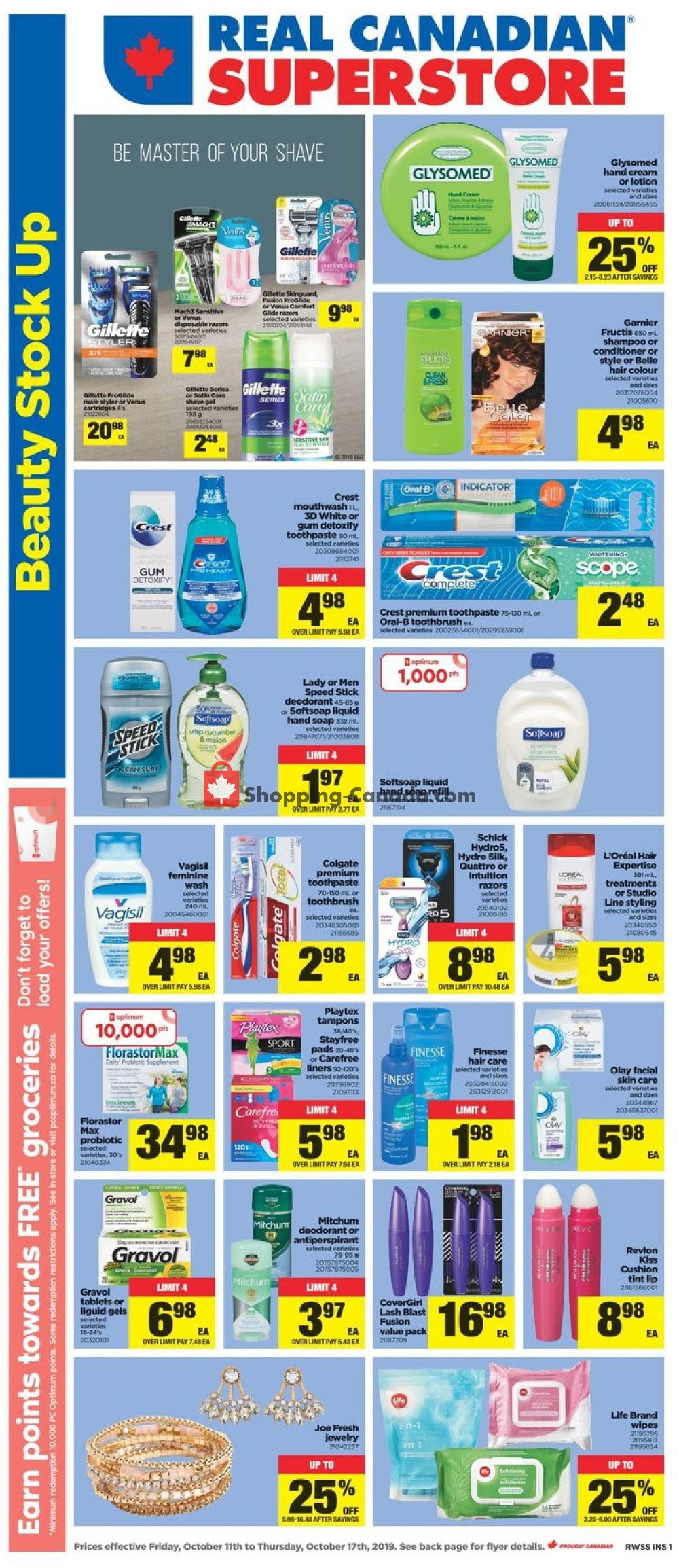Real Canadian Superstore flyer from Friday October 11, 2019 to Thursday October 17, 2019 - page 17