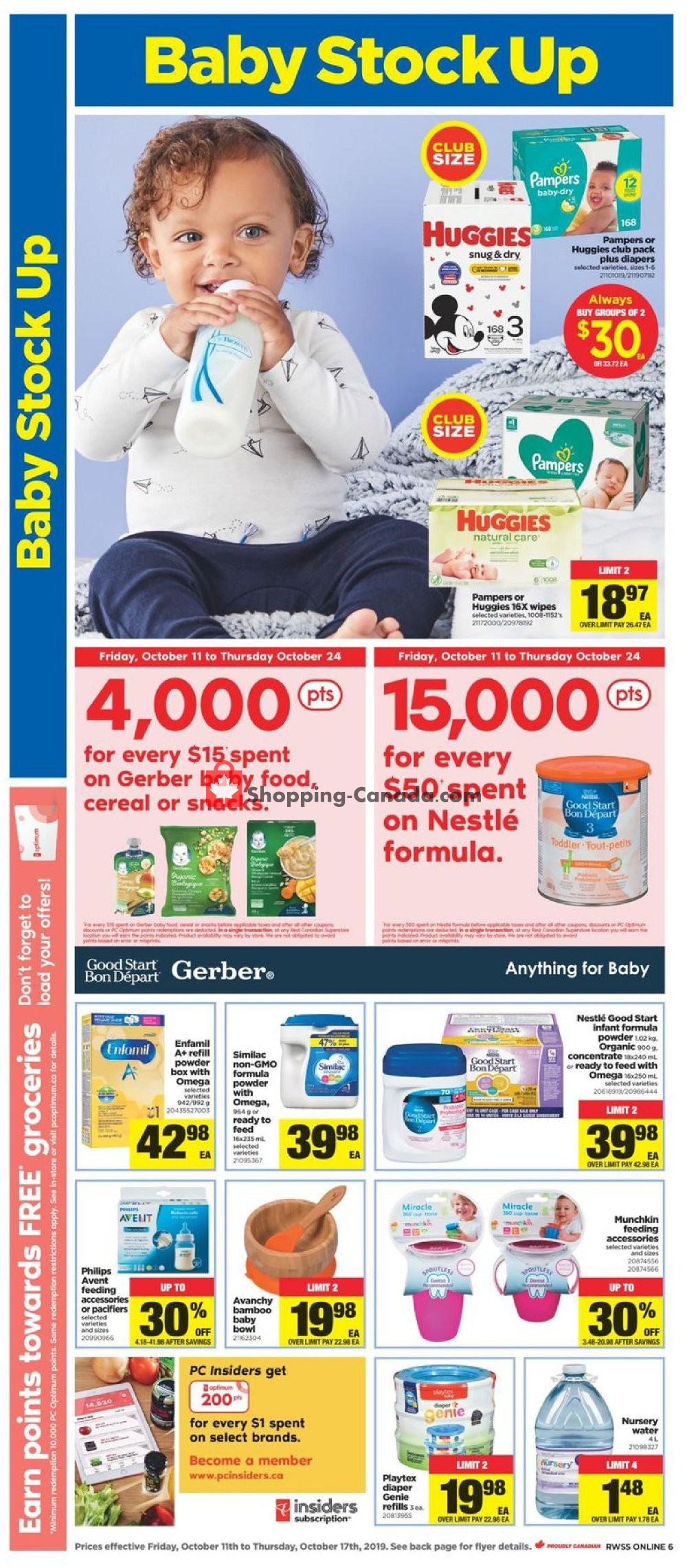 Real Canadian Superstore flyer from Friday October 11, 2019 to Thursday October 17, 2019 - page 19