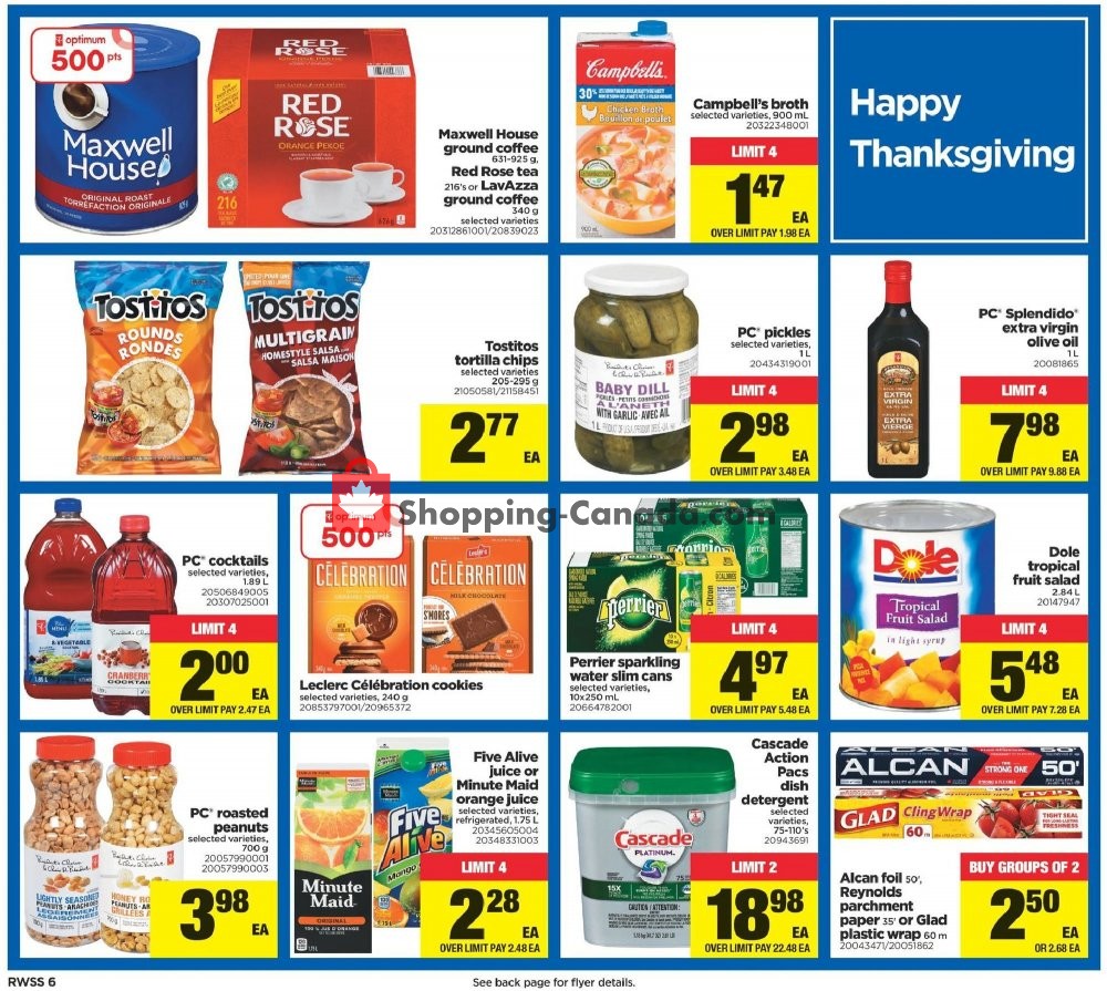 Real Canadian Superstore flyer from Friday October 11, 2019 to Thursday October 17, 2019 - page 6