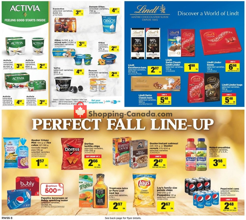 Real Canadian Superstore flyer from Friday October 11, 2019 to Thursday October 17, 2019 - page 8