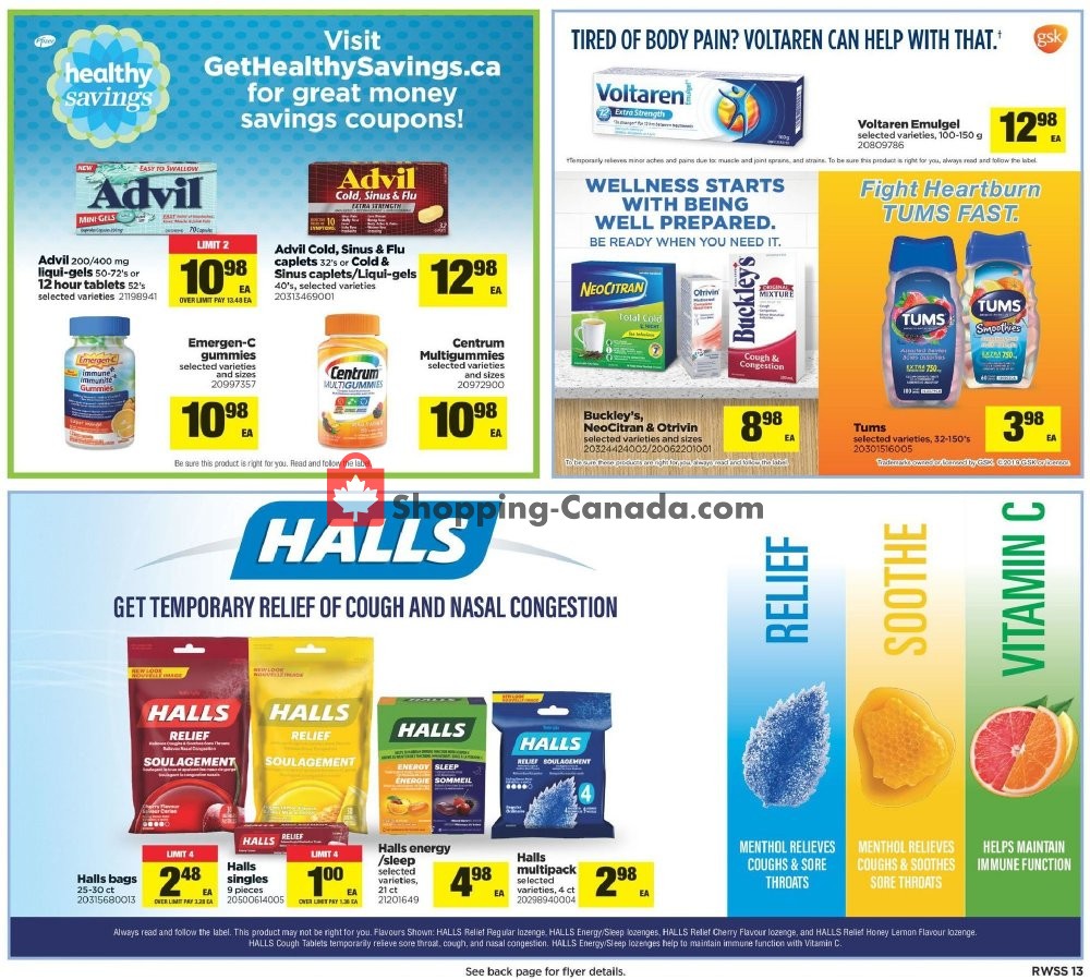 Real Canadian Superstore flyer from Friday October 4, 2019 to Thursday October 10, 2019 - page 13
