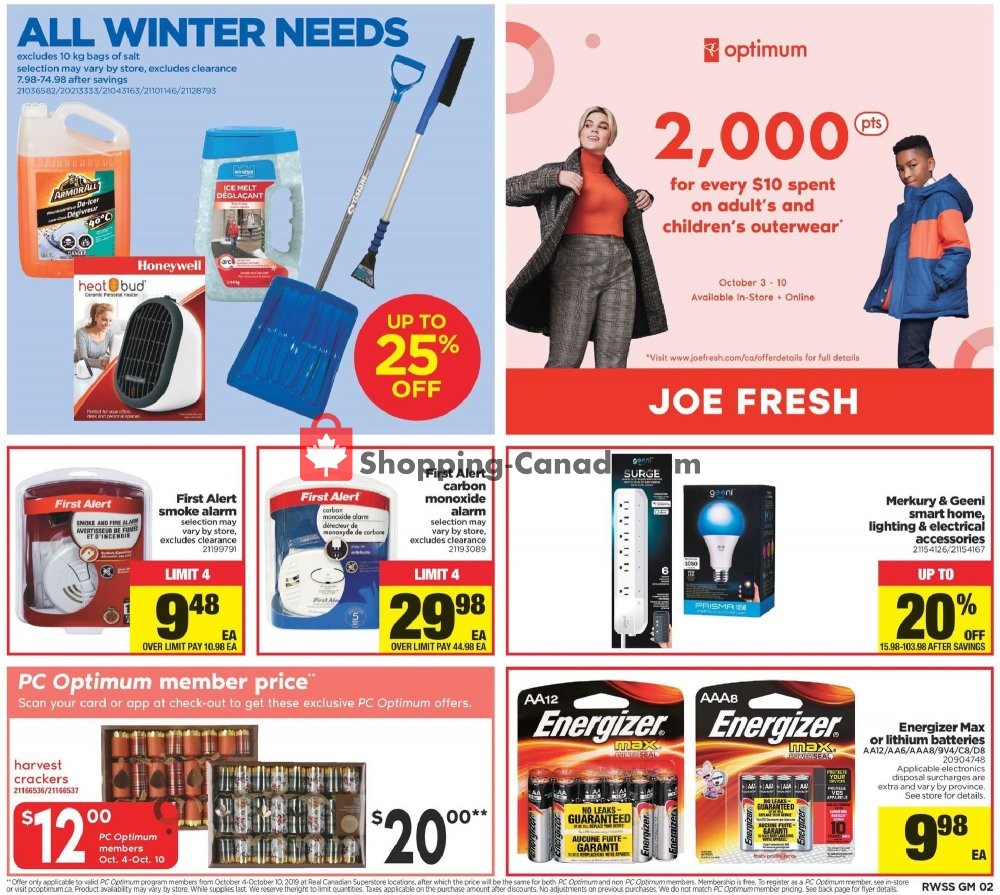 Real Canadian Superstore flyer from Friday October 4, 2019 to Thursday October 10, 2019 - page 15