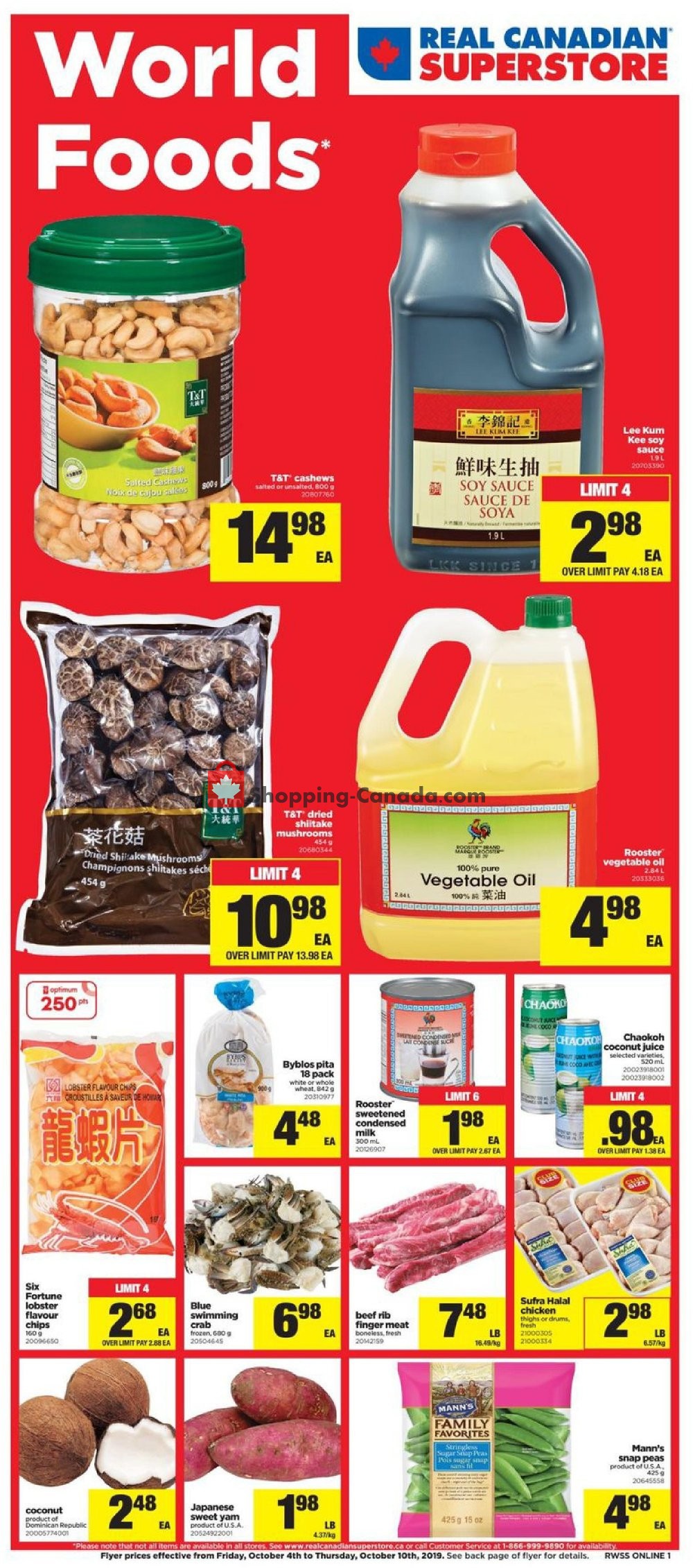 Real Canadian Superstore flyer from Friday October 4, 2019 to Thursday October 10, 2019 - page 16