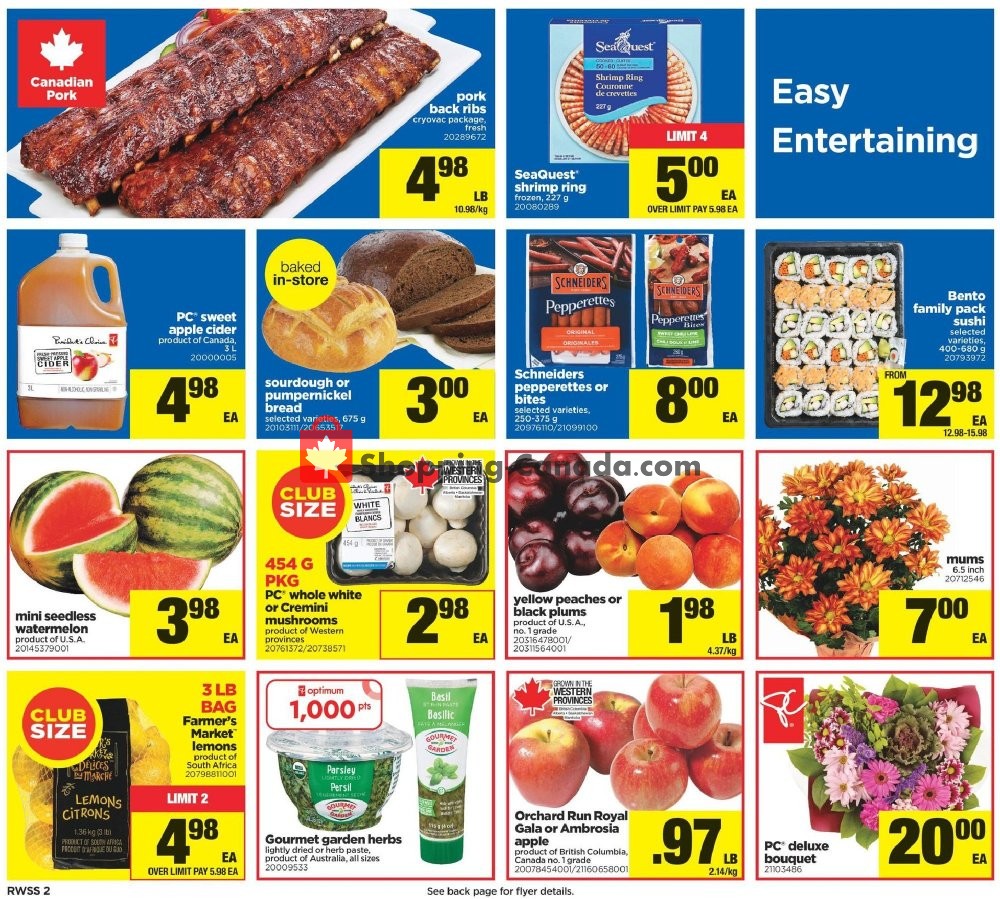 Real Canadian Superstore flyer from Friday October 4, 2019 to Thursday October 10, 2019 - page 2