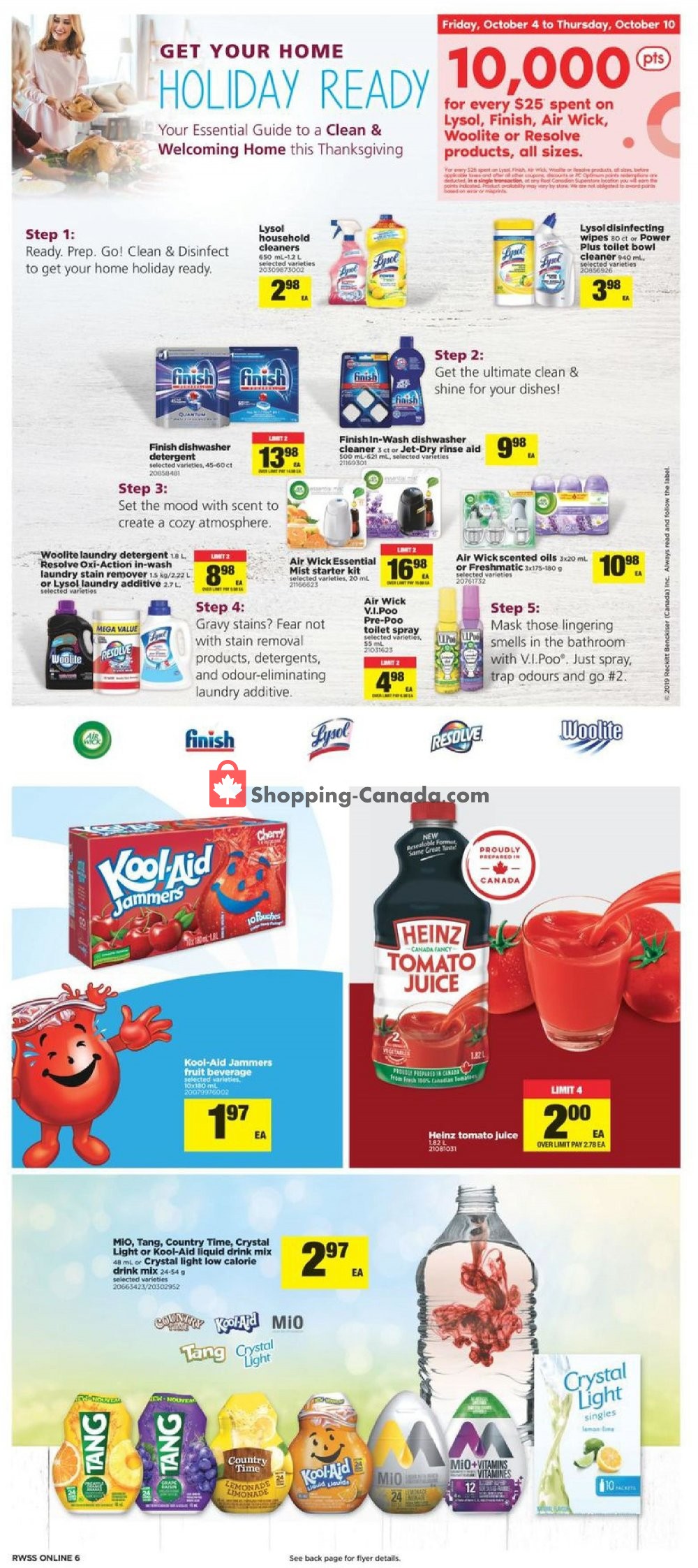 Real Canadian Superstore flyer from Friday October 4, 2019 to Thursday October 10, 2019 - page 21