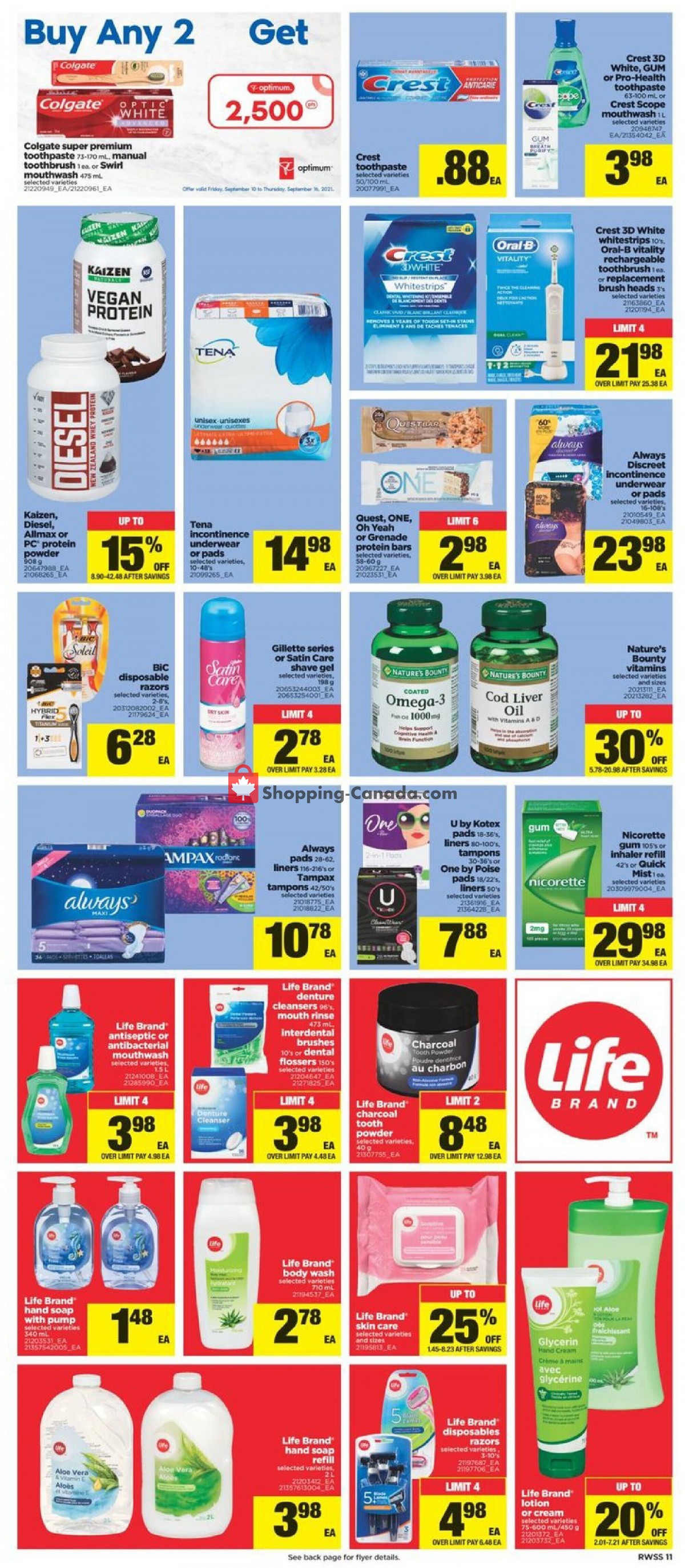 Real Canadian Superstore flyer from Friday September 10, 2021 to Thursday September 16, 2021 - page 12