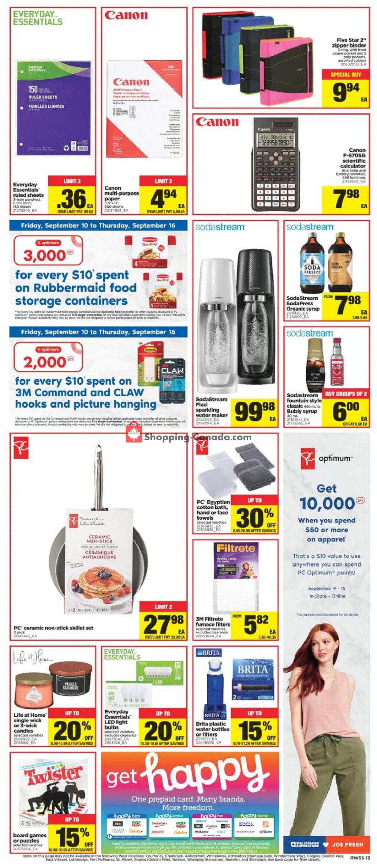 Real Canadian Superstore flyer from Friday September 10, 2021 to Thursday September 16, 2021 - page 14