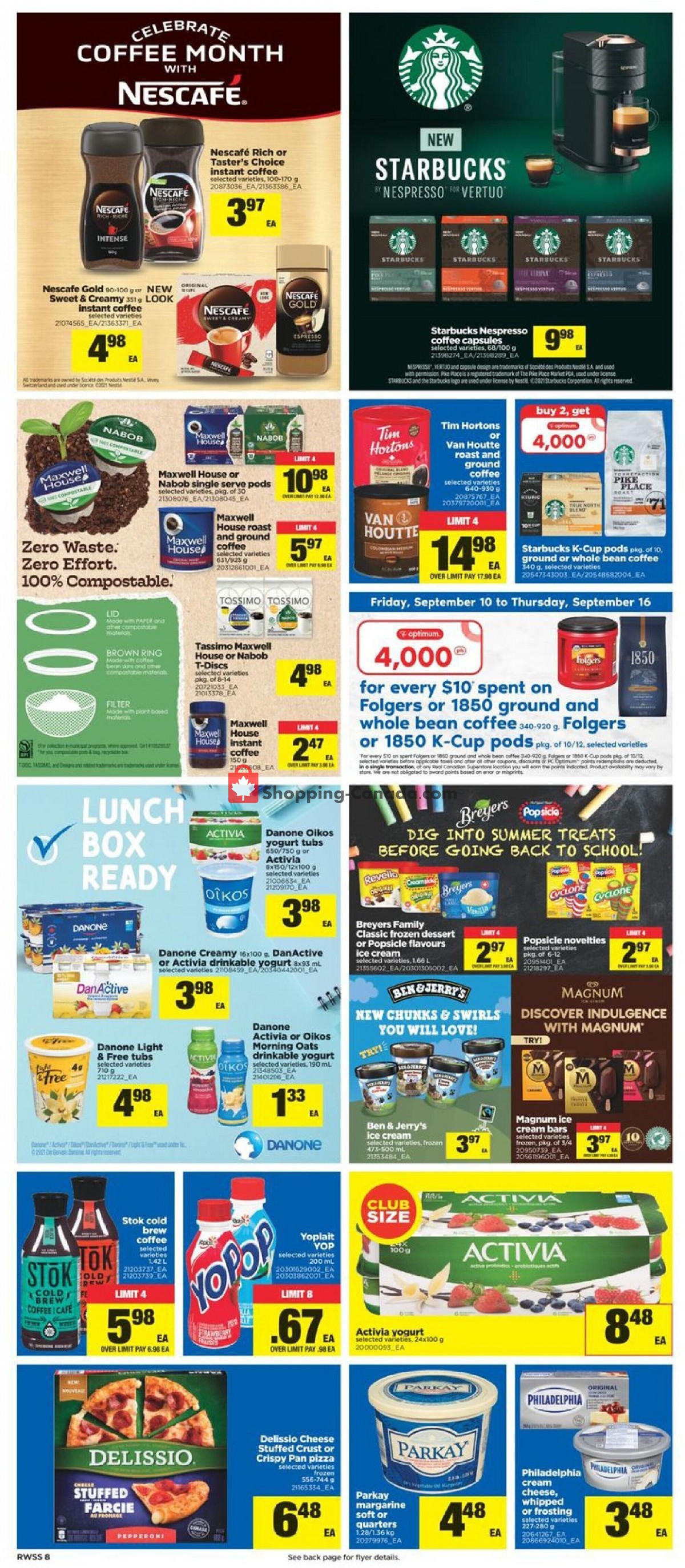 Real Canadian Superstore flyer from Friday September 10, 2021 to Thursday September 16, 2021 - page 9