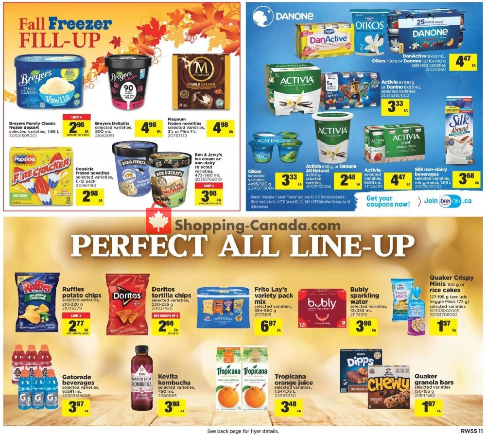 Real Canadian Superstore flyer from Friday September 6, 2019 to Thursday September 12, 2019 - page 11