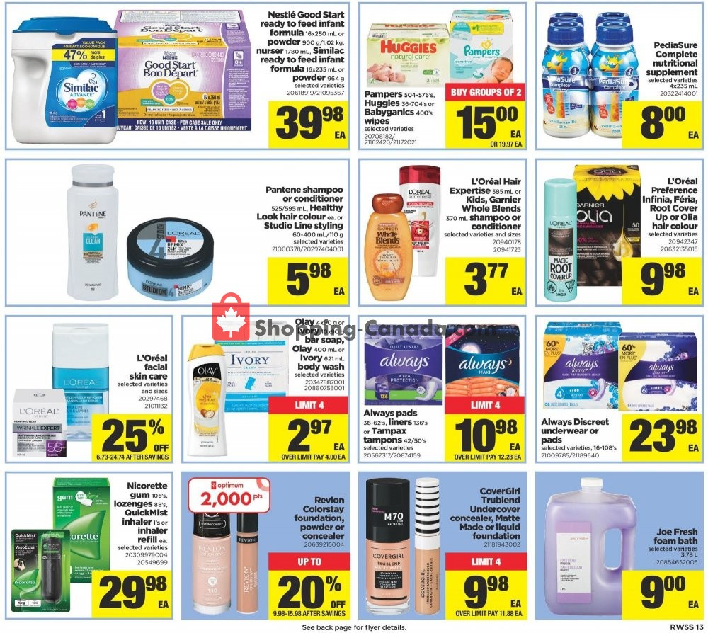 Real Canadian Superstore flyer from Friday September 6, 2019 to Thursday September 12, 2019 - page 13