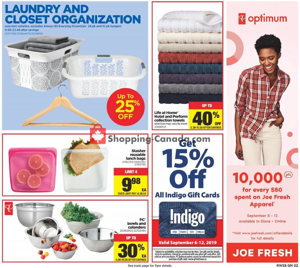 Real Canadian Superstore flyer from Friday September 6, 2019 to Thursday September 12, 2019 - page 15