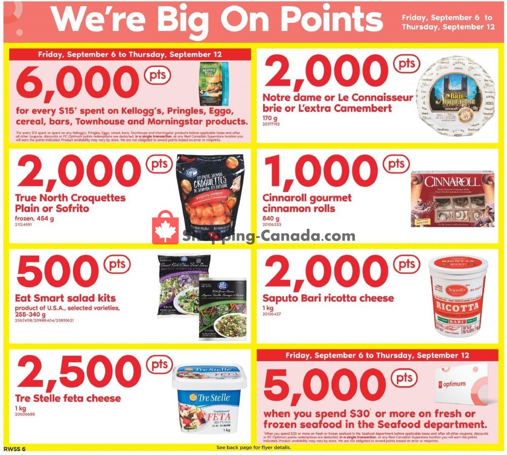 Real Canadian Superstore flyer from Friday September 6, 2019 to Thursday September 12, 2019 - page 6