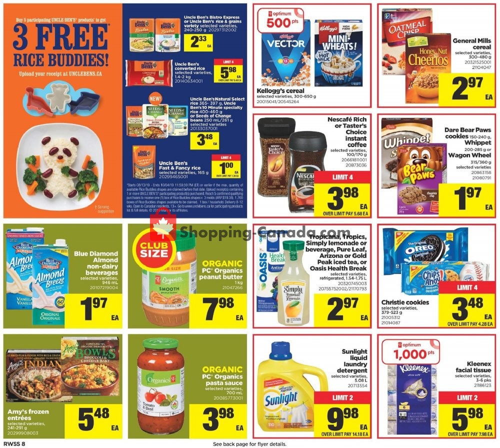 Real Canadian Superstore flyer from Friday September 6, 2019 to Thursday September 12, 2019 - page 8