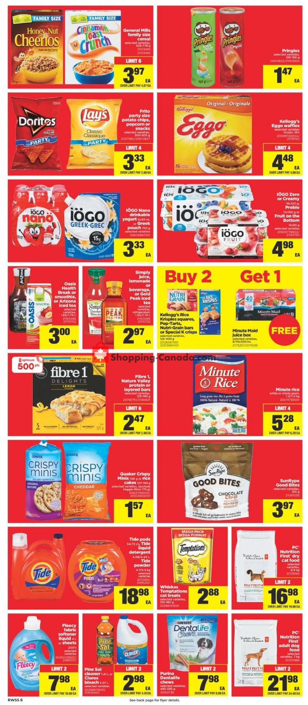Real Canadian Superstore flyer from Friday August 9, 2019 to Thursday August 15, 2019 - page 8