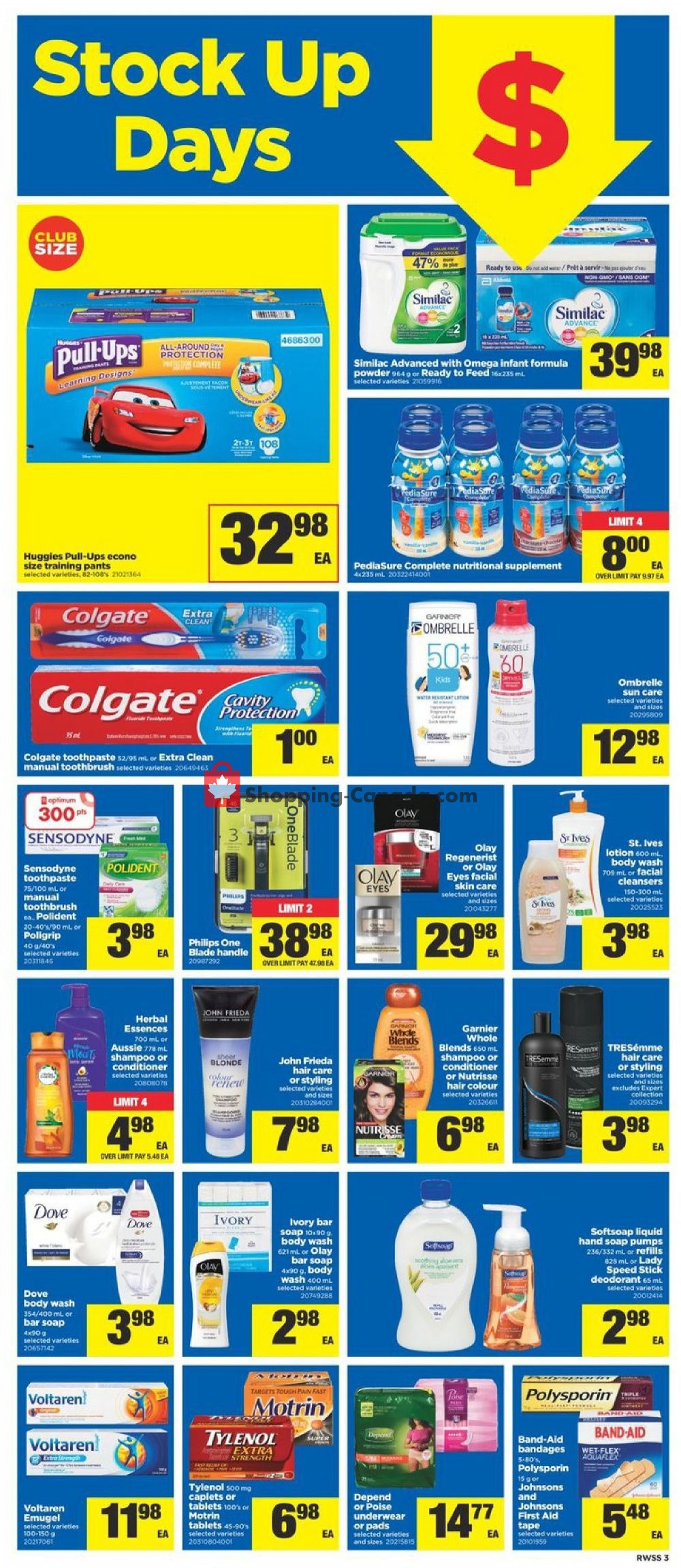 Real Canadian Superstore flyer from Friday March 15, 2019 to Thursday March 21, 2019 - page 3