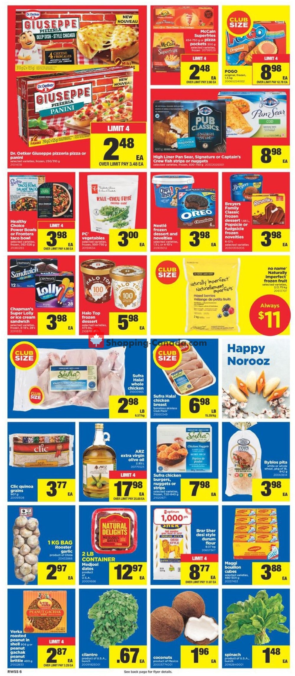 Real Canadian Superstore flyer from Friday March 15, 2019 to Thursday March 21, 2019 - page 6