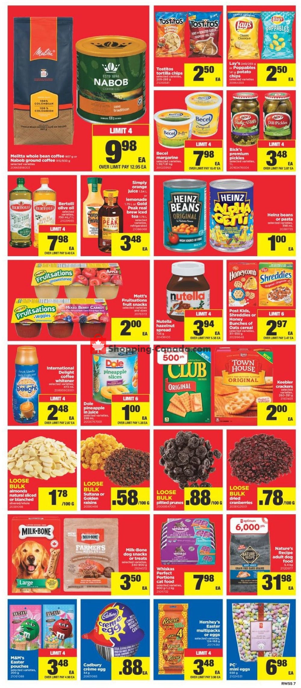 Real Canadian Superstore flyer from Friday March 15, 2019 to Thursday March 21, 2019 - page 7