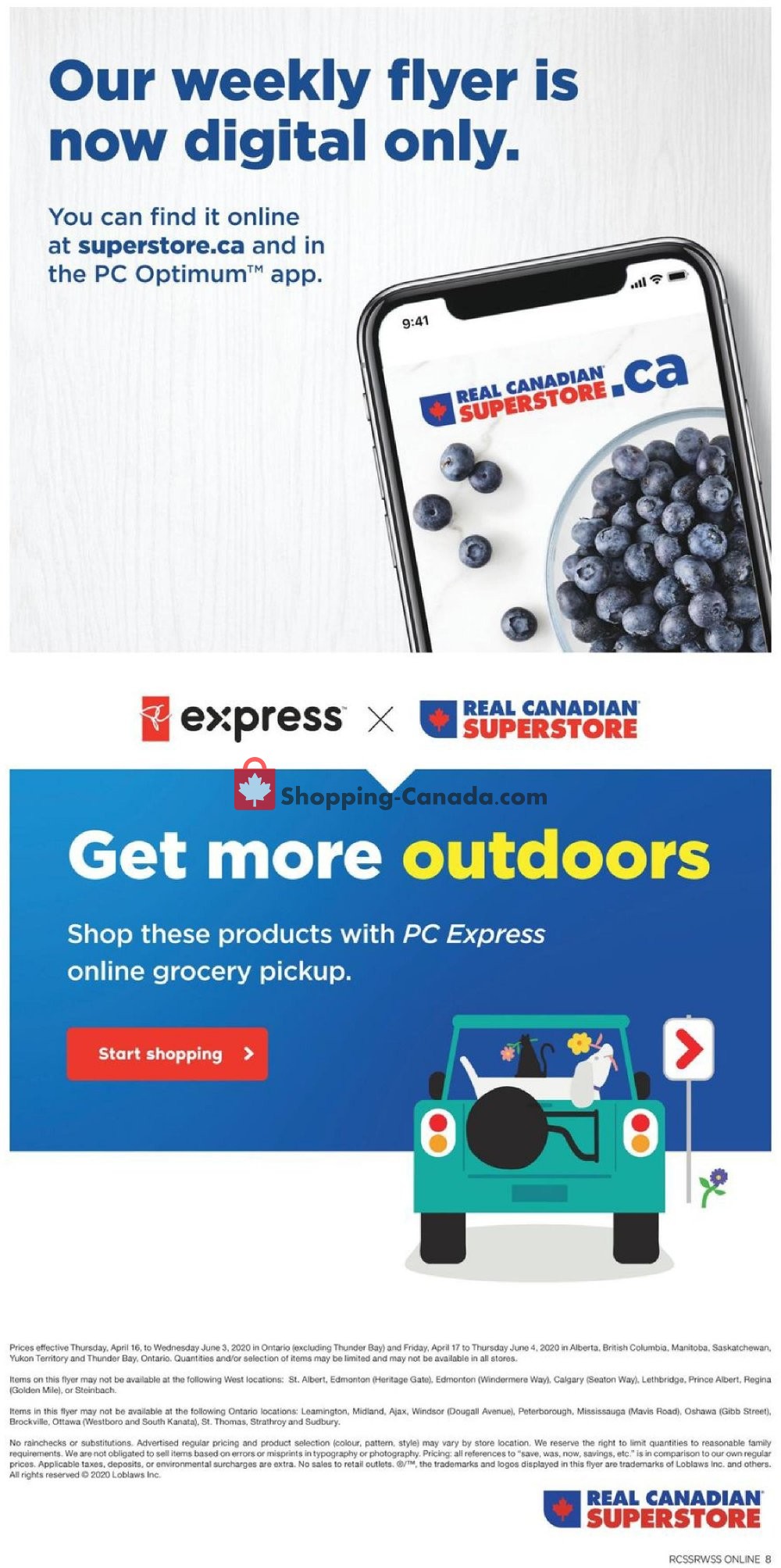Real Canadian Superstore flyer from Thursday April 16, 2020 to Wednesday June 3, 2020 - page 8