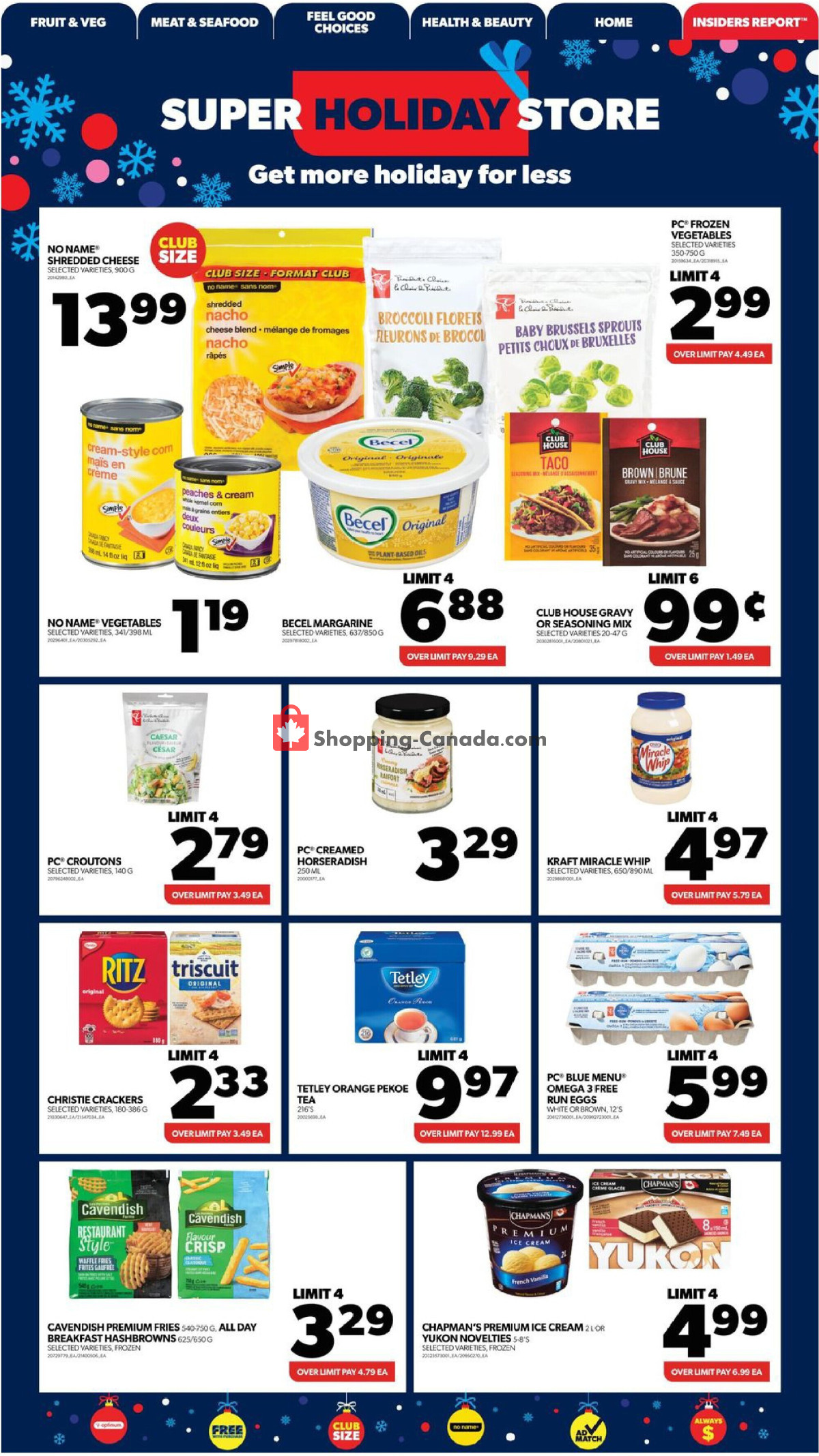 Real Canadian Superstore flyer from Thursday December 21, 2023 to Wednesday December 27, 2023 - page 12