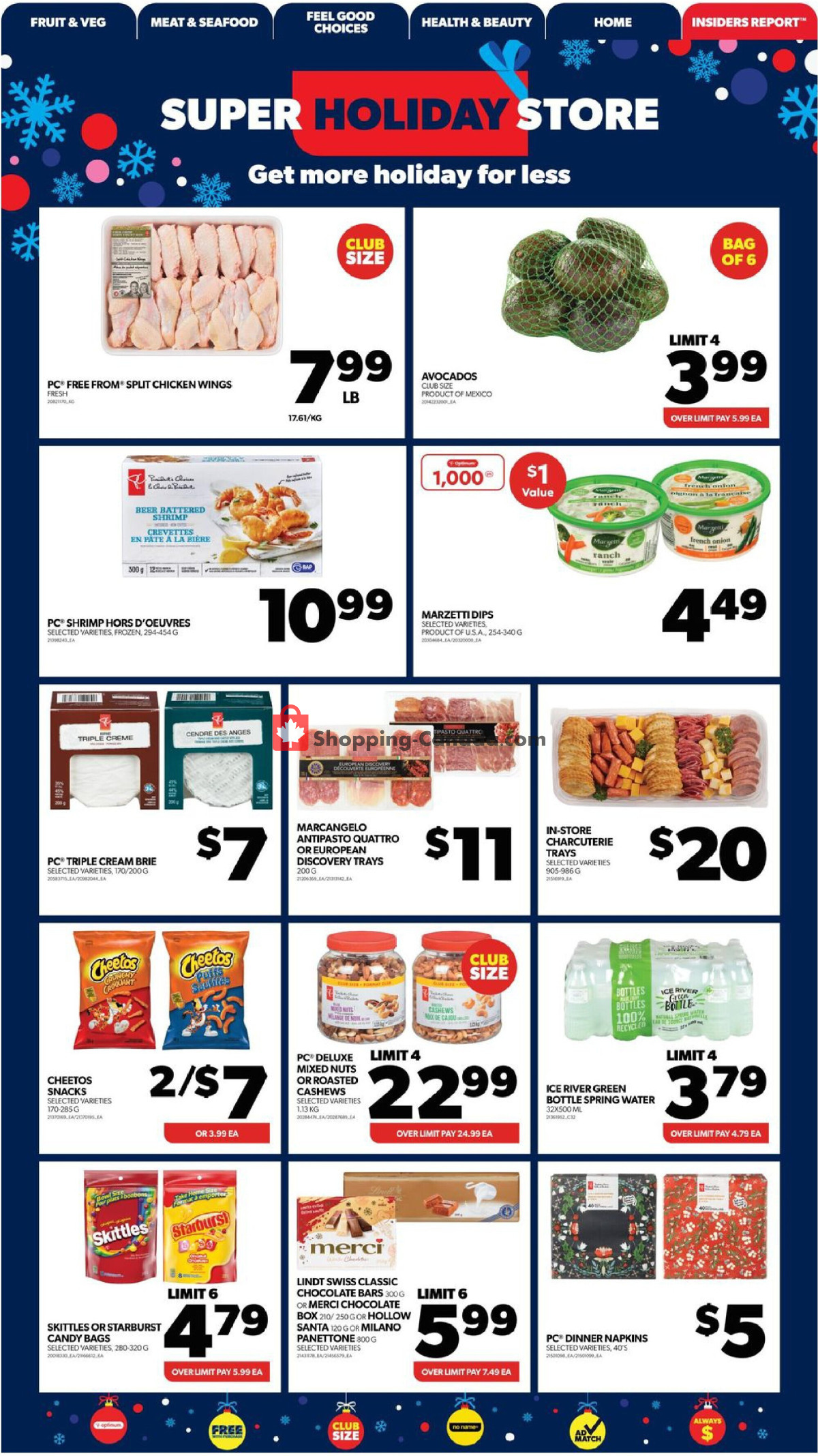 Real Canadian Superstore flyer from Thursday December 21, 2023 to Wednesday December 27, 2023 - page 13