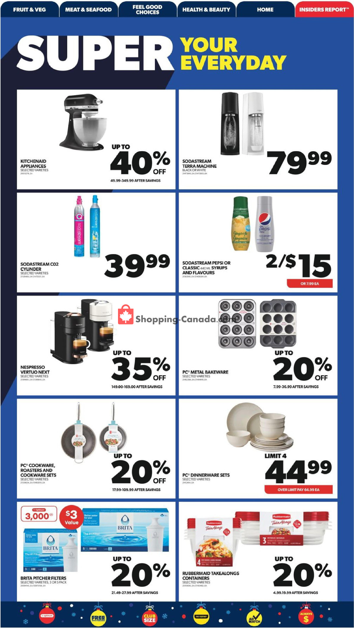 Real Canadian Superstore flyer from Thursday December 21, 2023 to Wednesday December 27, 2023 - page 22