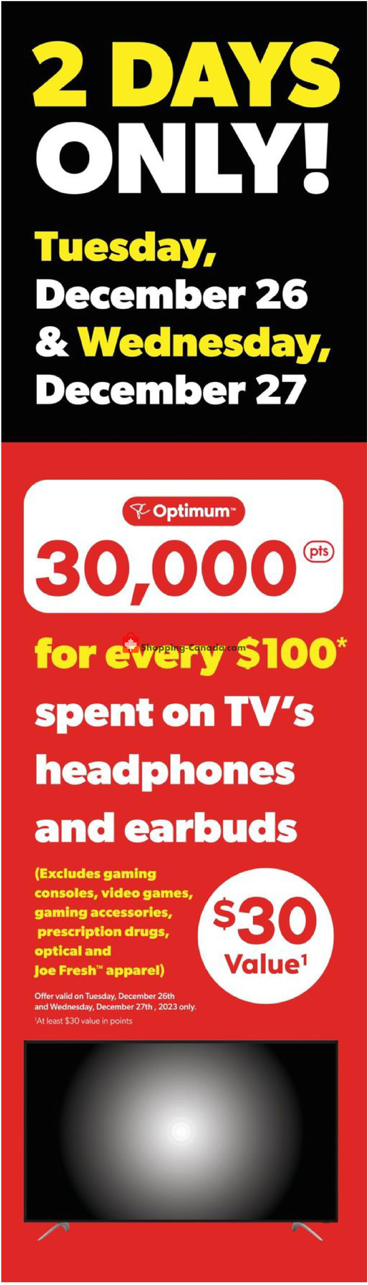 Real Canadian Superstore flyer from Thursday December 21, 2023 to Wednesday December 27, 2023 - page 4