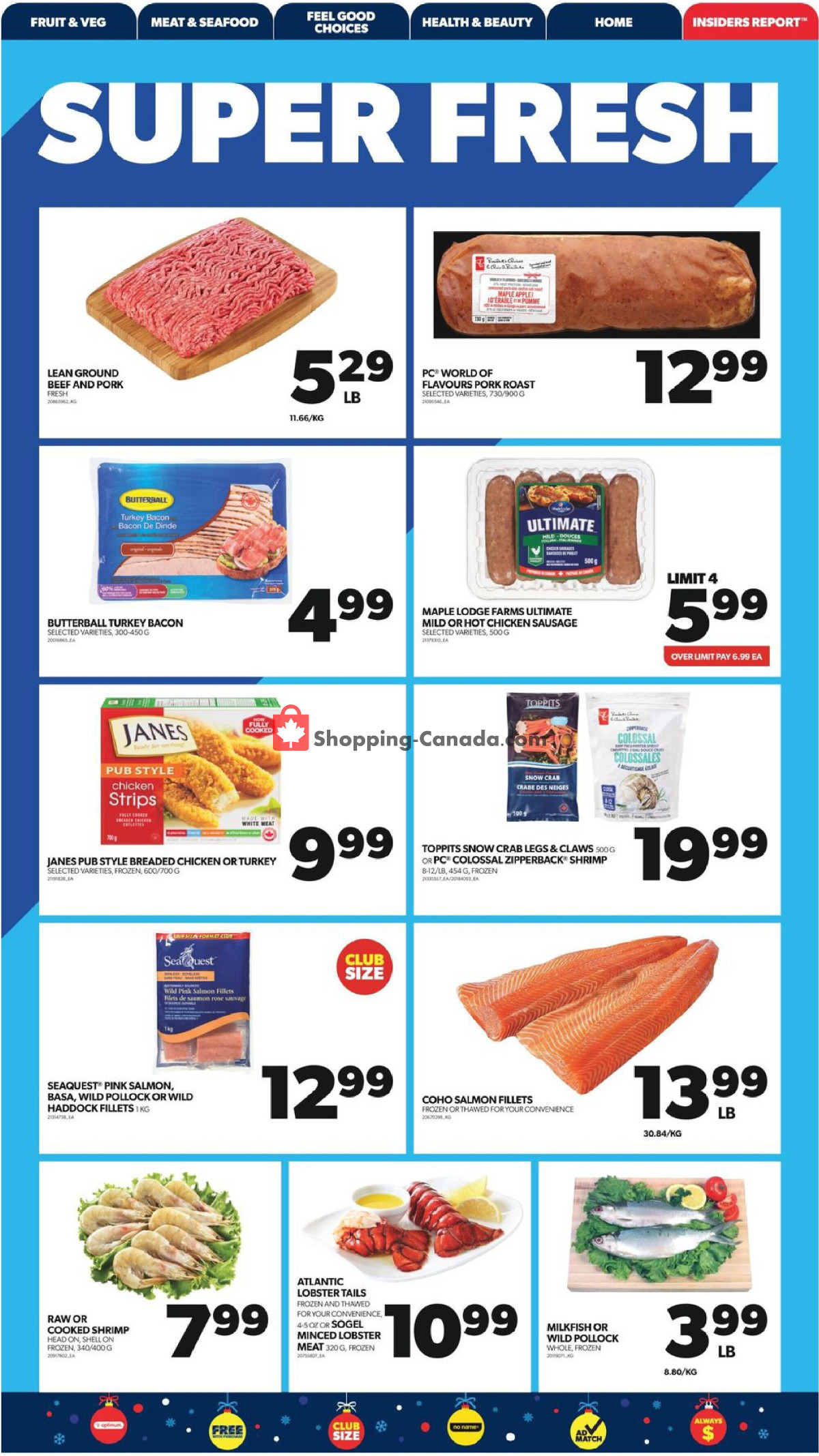 Real Canadian Superstore flyer from Thursday December 21, 2023 to Wednesday December 27, 2023 - page 7