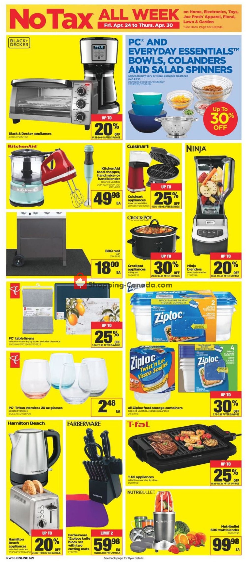 Real Canadian Superstore flyer from Friday April 24, 2020 to Thursday April 30, 2020 - page 10