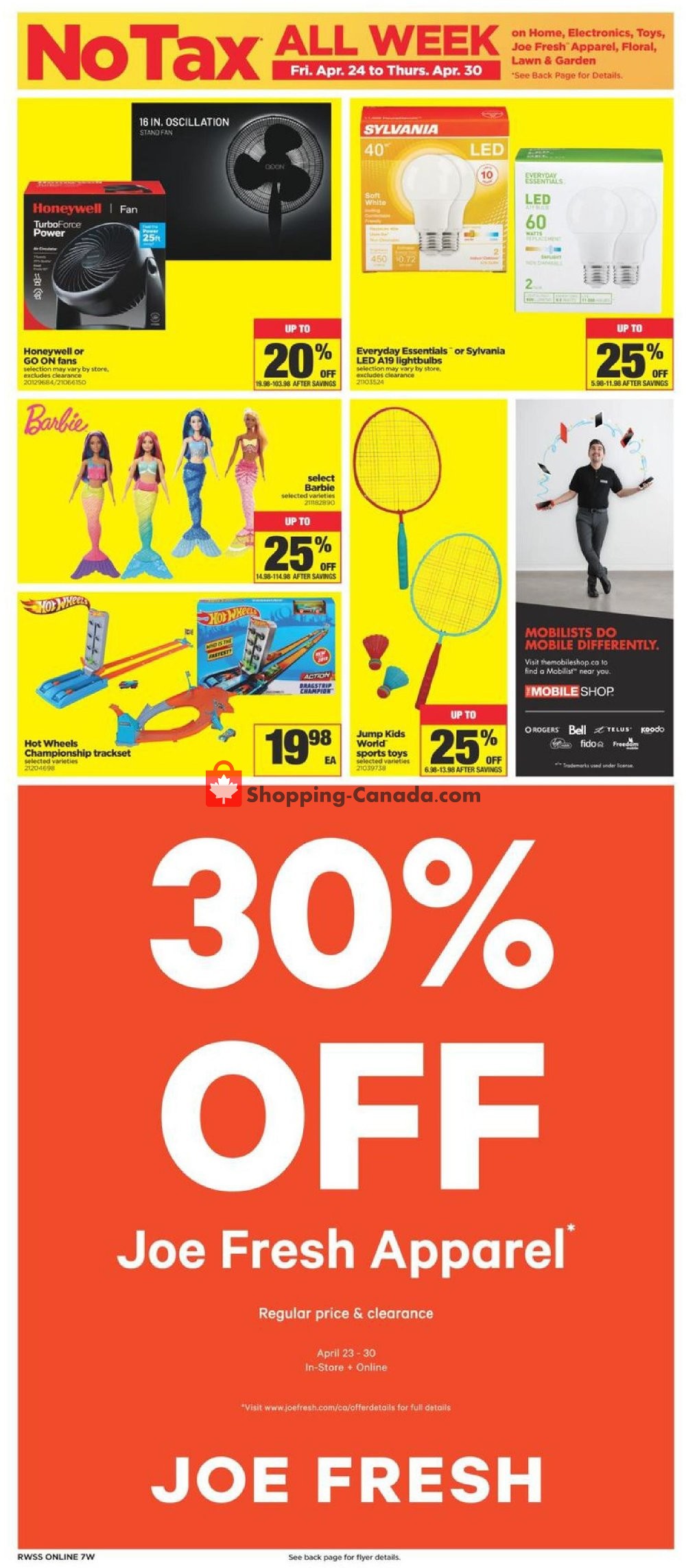 Real Canadian Superstore flyer from Friday April 24, 2020 to Thursday April 30, 2020 - page 11