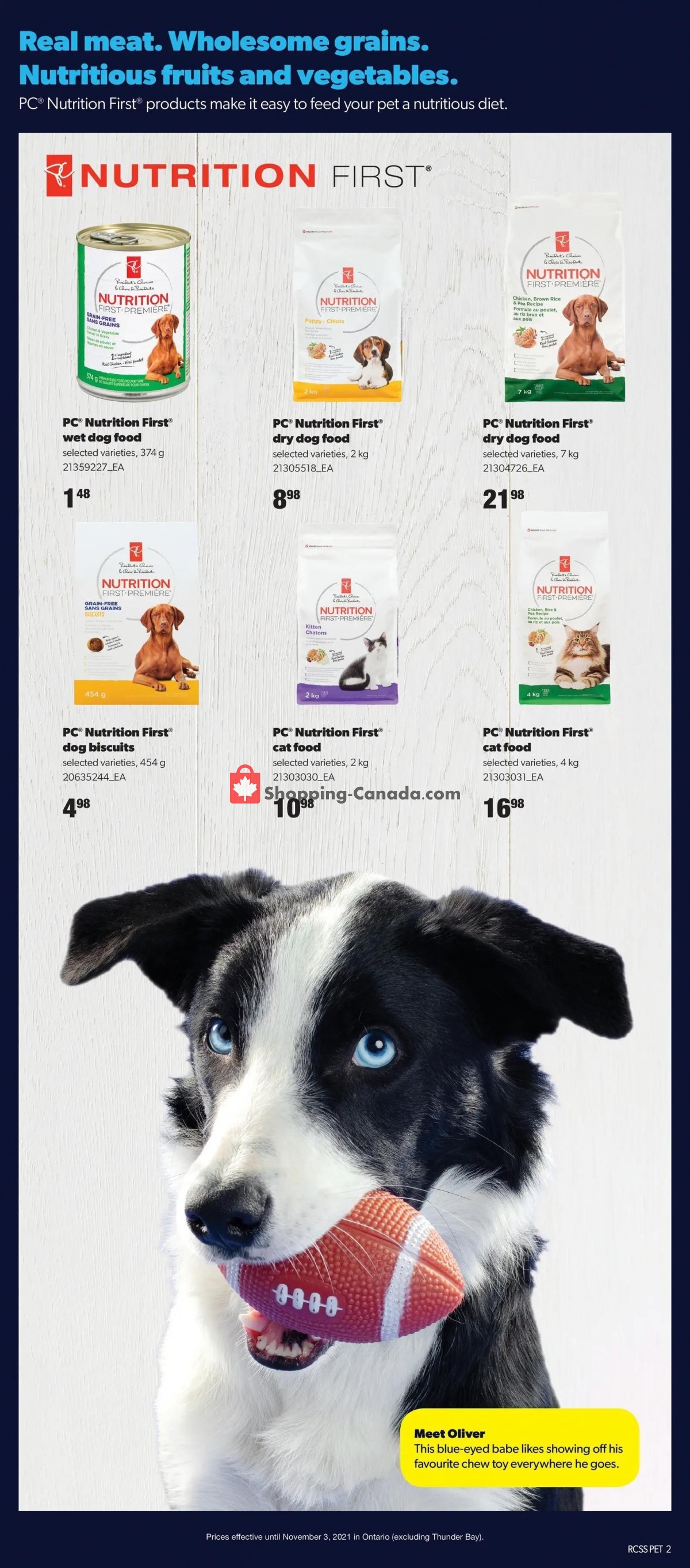 Real Canadian Superstore flyer from Thursday October 7, 2021 to Thursday November 4, 2021 - page 2