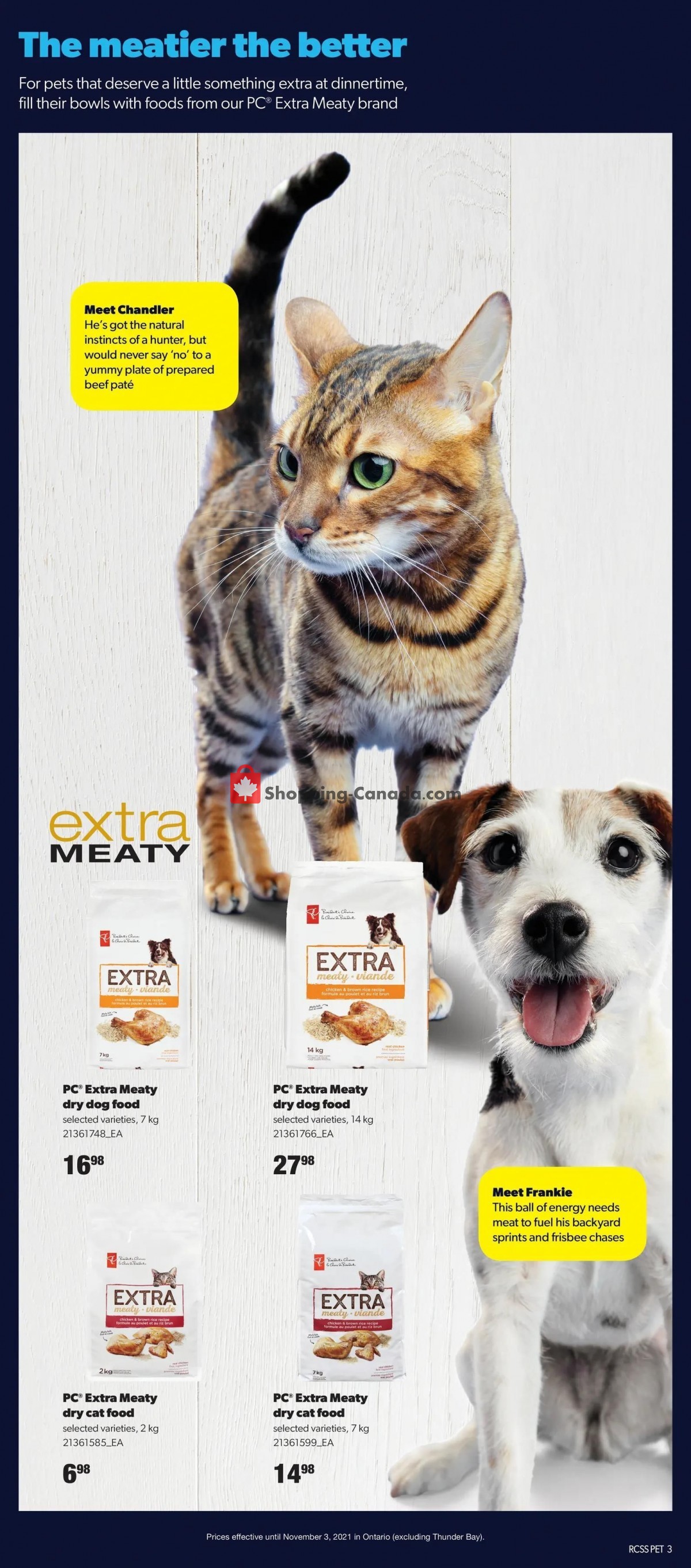 Real Canadian Superstore flyer from Thursday October 7, 2021 to Thursday November 4, 2021 - page 3