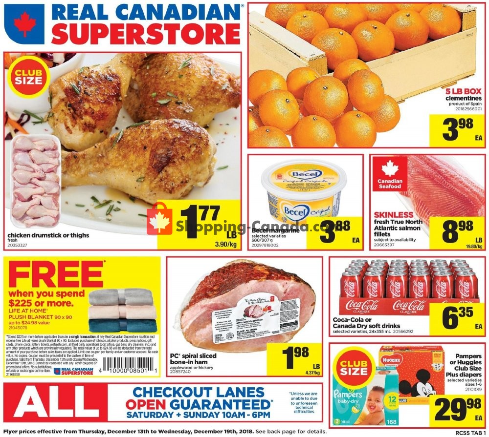 Real Canadian Superstore Canada, flyer (West) December 14 December