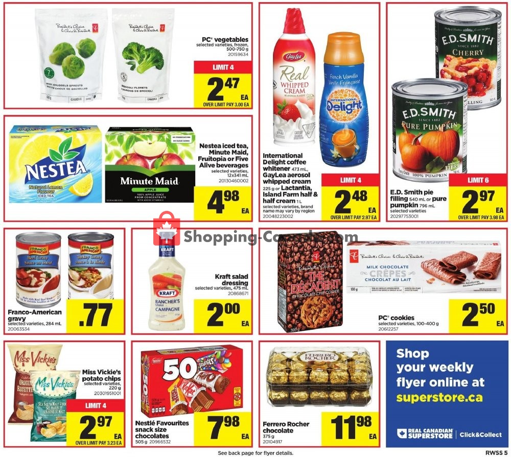 Real Canadian Superstore flyer from Friday October 5, 2018 to Thursday October 11, 2018 - page 6