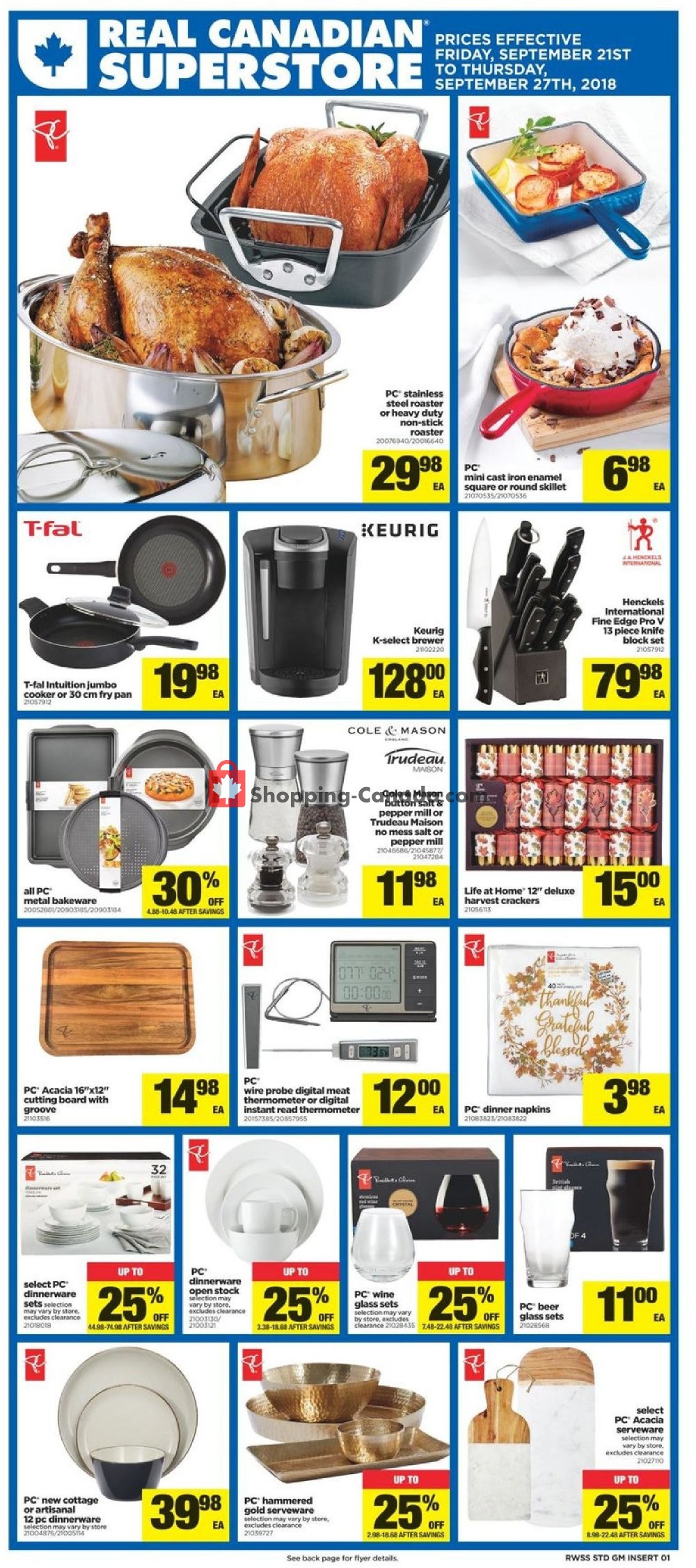 Real Canadian Superstore flyer from Friday September 21, 2018 to Thursday September 27, 2018 - page 9