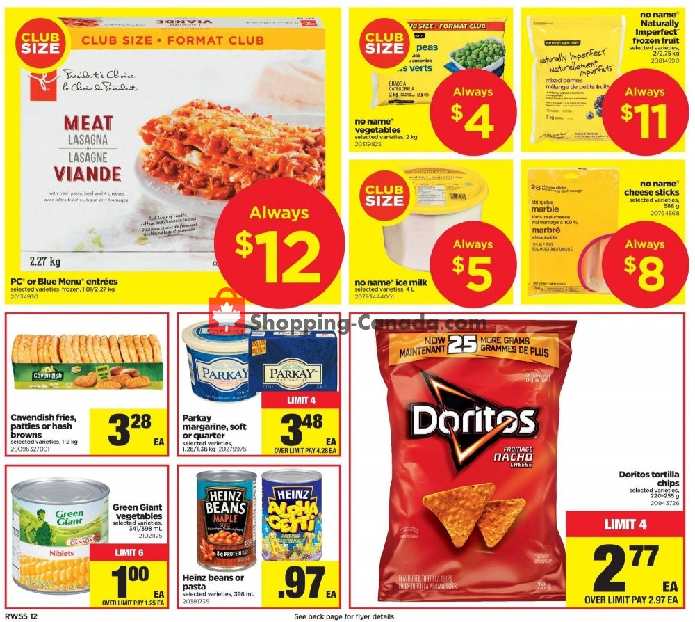Real Canadian Superstore flyer from Friday September 28, 2018 to Thursday October 4, 2018 - page 12