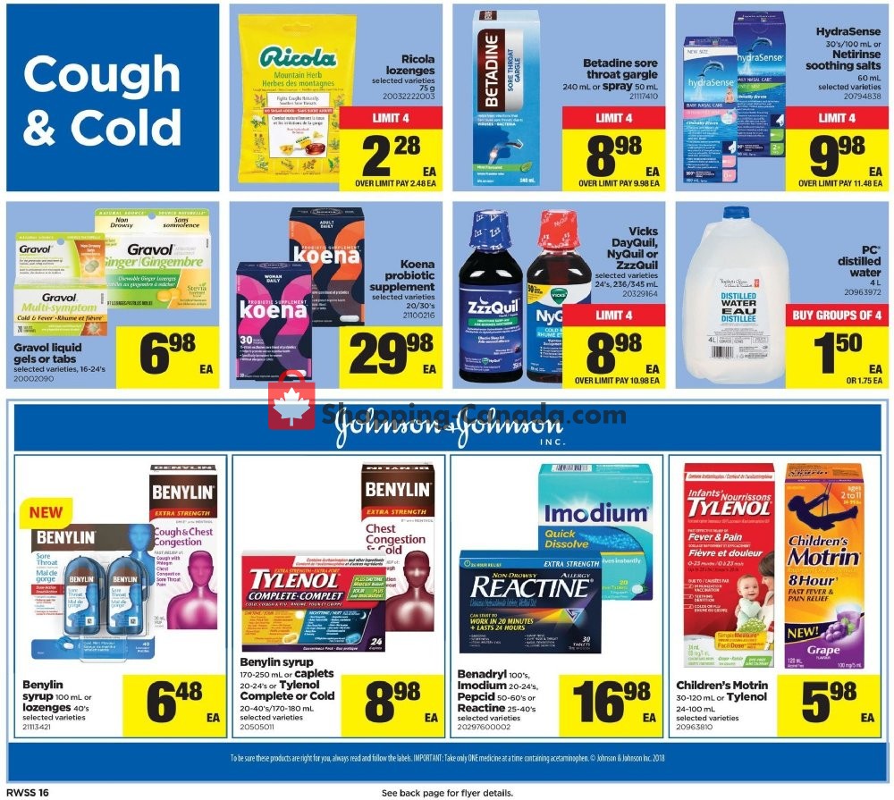 Real Canadian Superstore flyer from Friday September 28, 2018 to Thursday October 4, 2018 - page 16