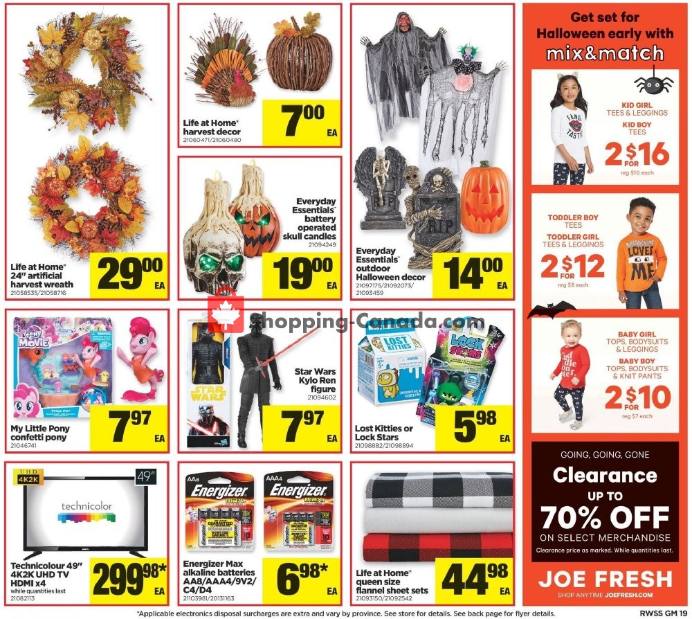 Real Canadian Superstore flyer from Friday September 28, 2018 to Thursday October 4, 2018 - page 19