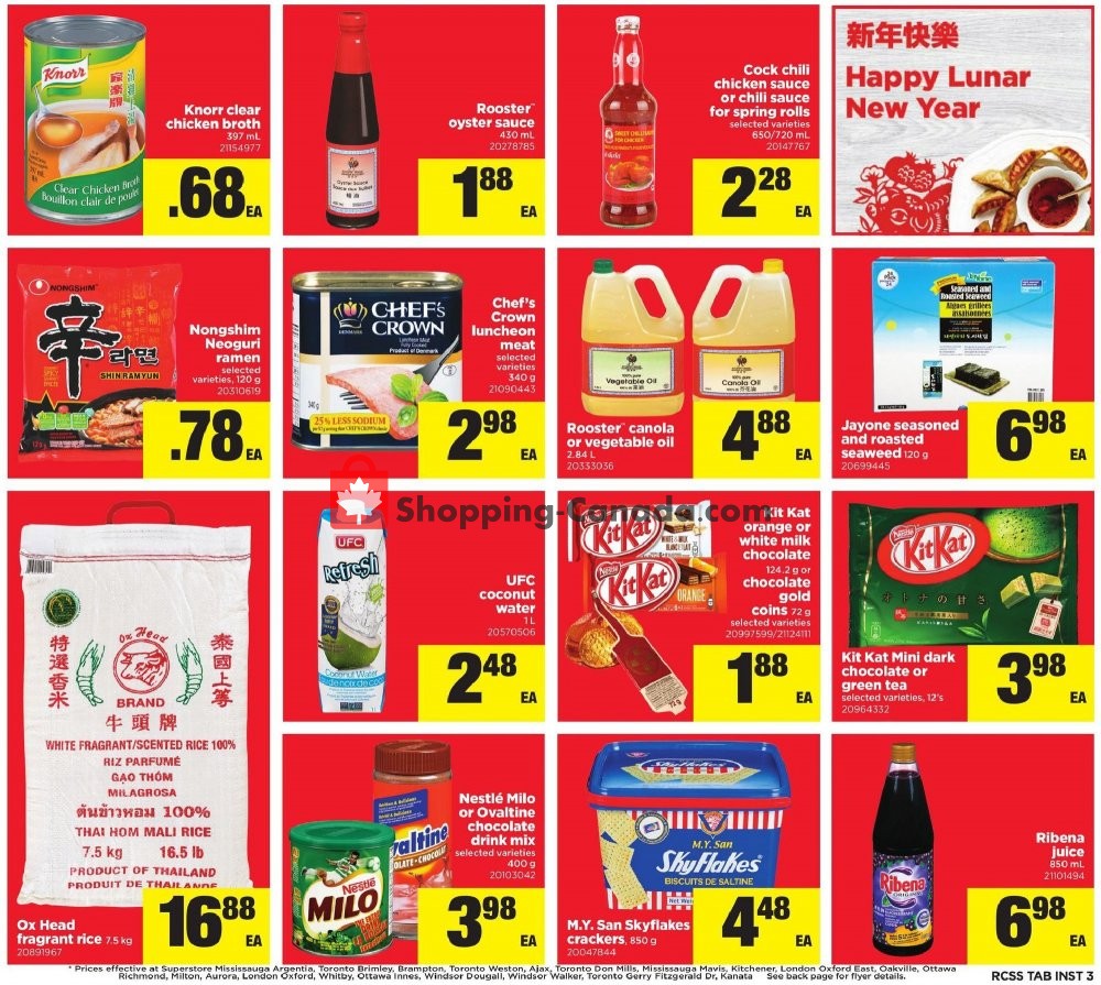 Real Canadian Superstore flyer from Thursday January 10, 2019 to Wednesday January 16, 2019 - page 3