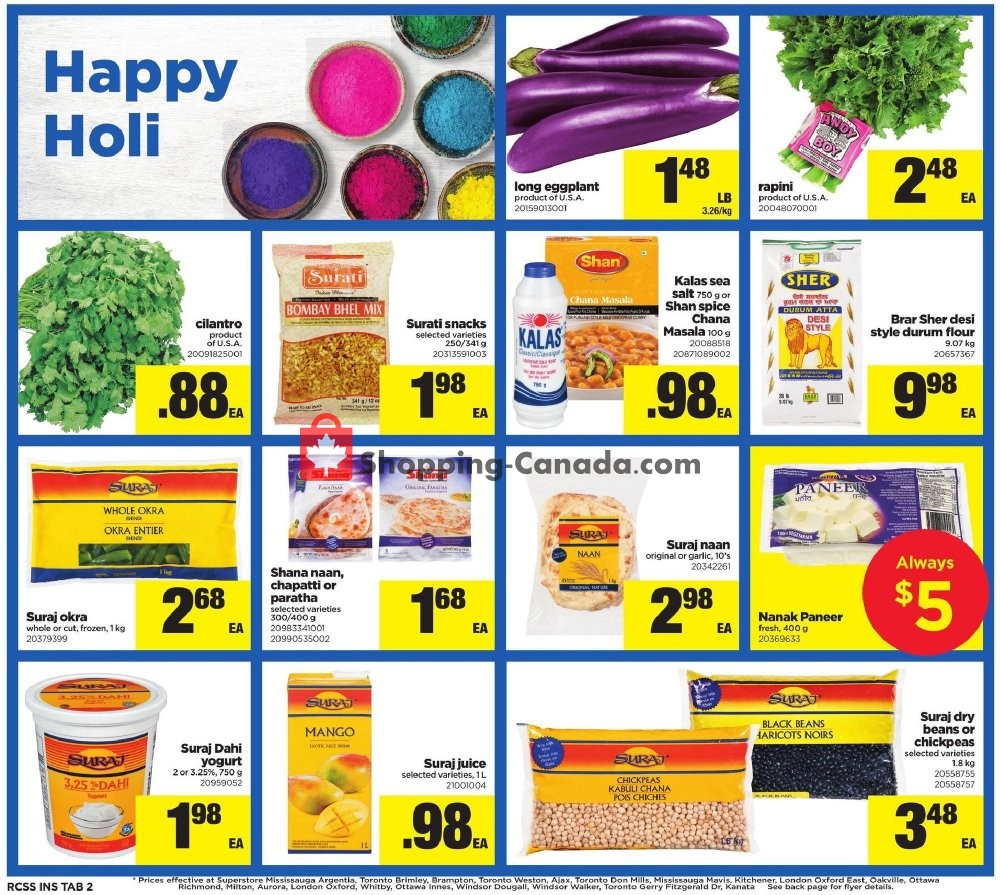 Real Canadian Superstore flyer from Thursday March 7, 2019 to Wednesday March 13, 2019 - page 2