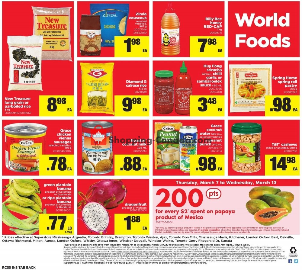 Real Canadian Superstore flyer from Thursday March 7, 2019 to Wednesday March 13, 2019 - page 4