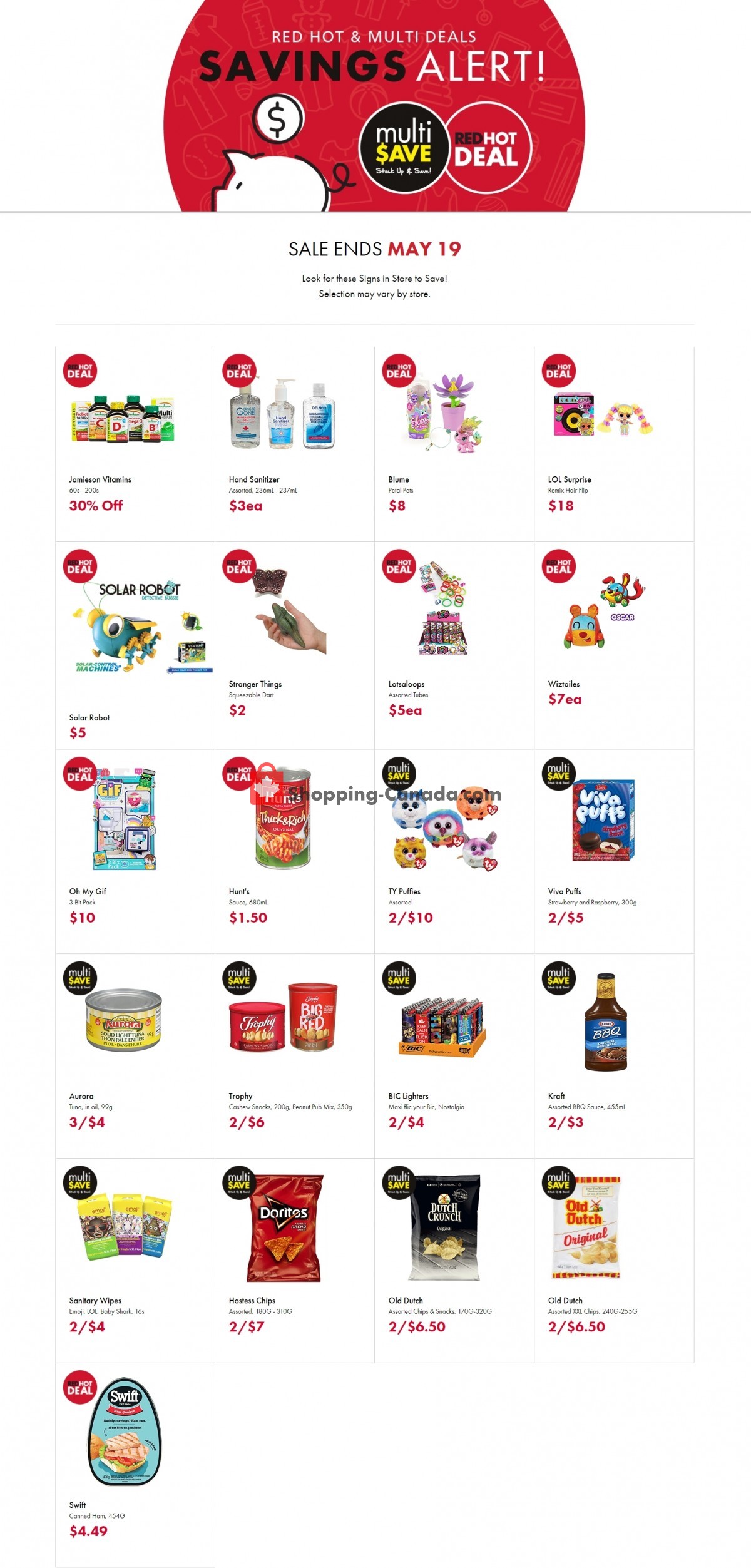 Red Apple Stores flyer from Friday April 30, 2021 to Wednesday May 19, 2021 - page 1