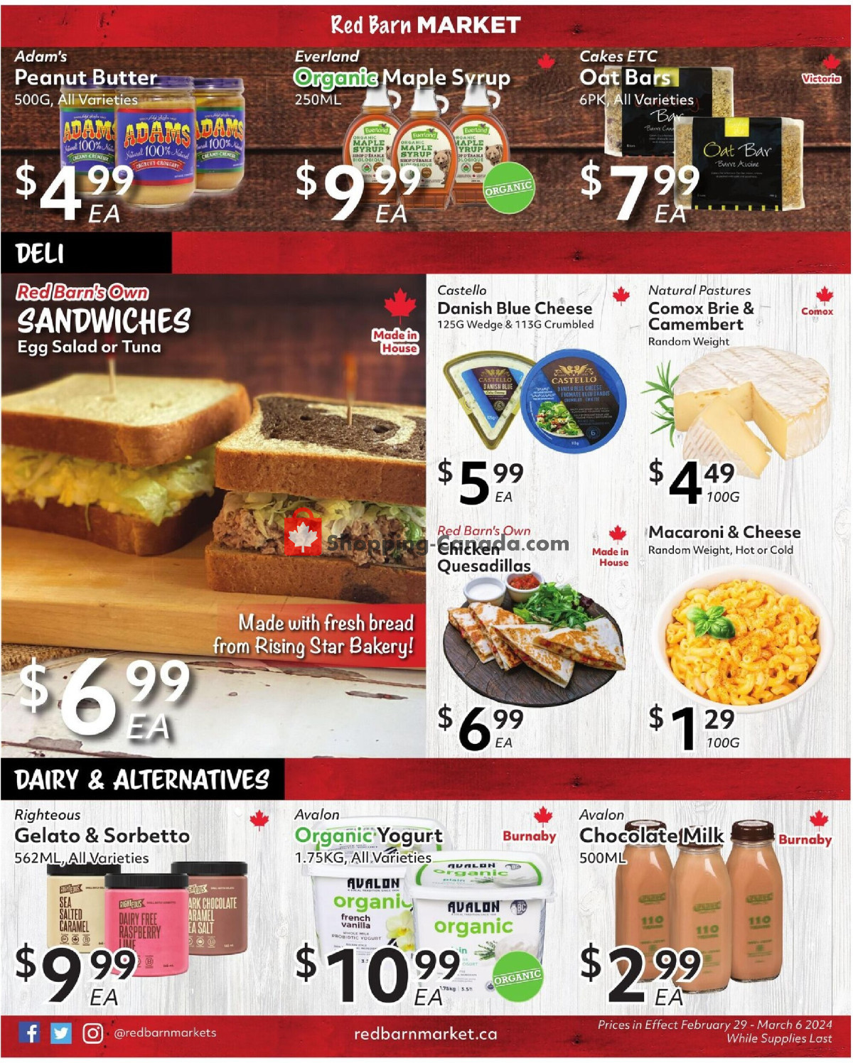 Red Barn Market flyer from Thursday February 29, 2024 to Wednesday March 6, 2024 - page 3