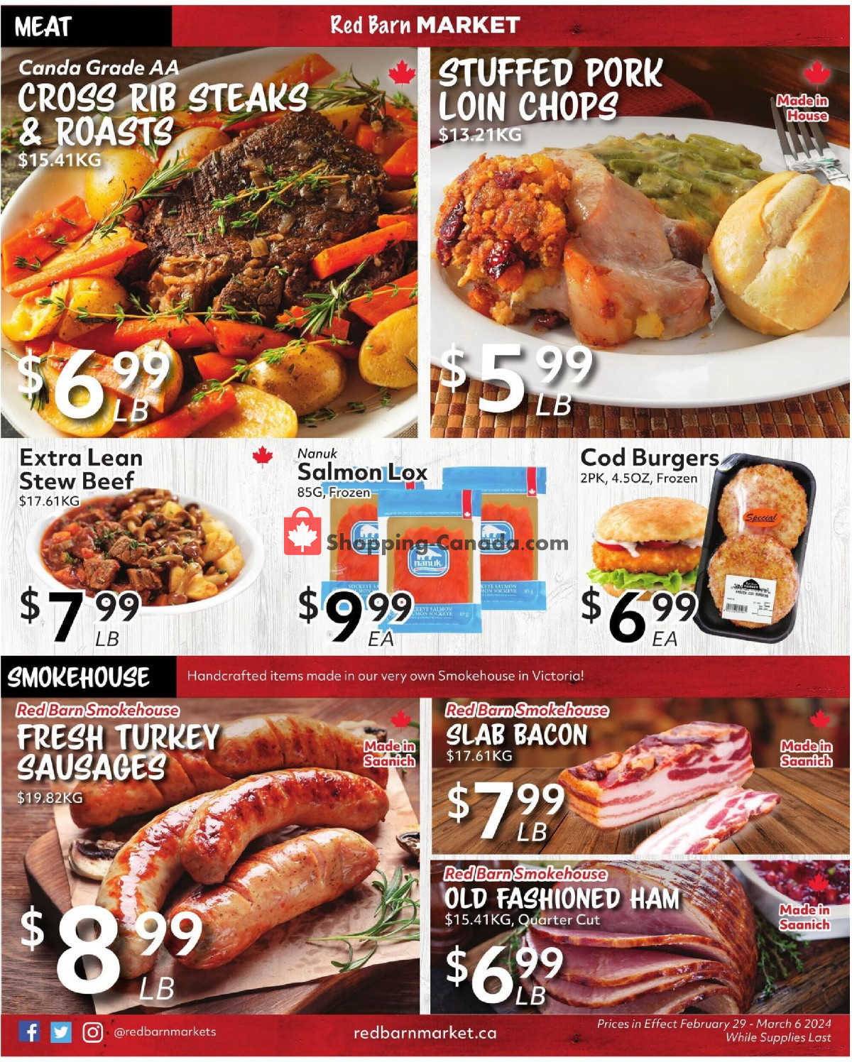 Red Barn Market flyer from Thursday February 29, 2024 to Wednesday March 6, 2024 - page 4